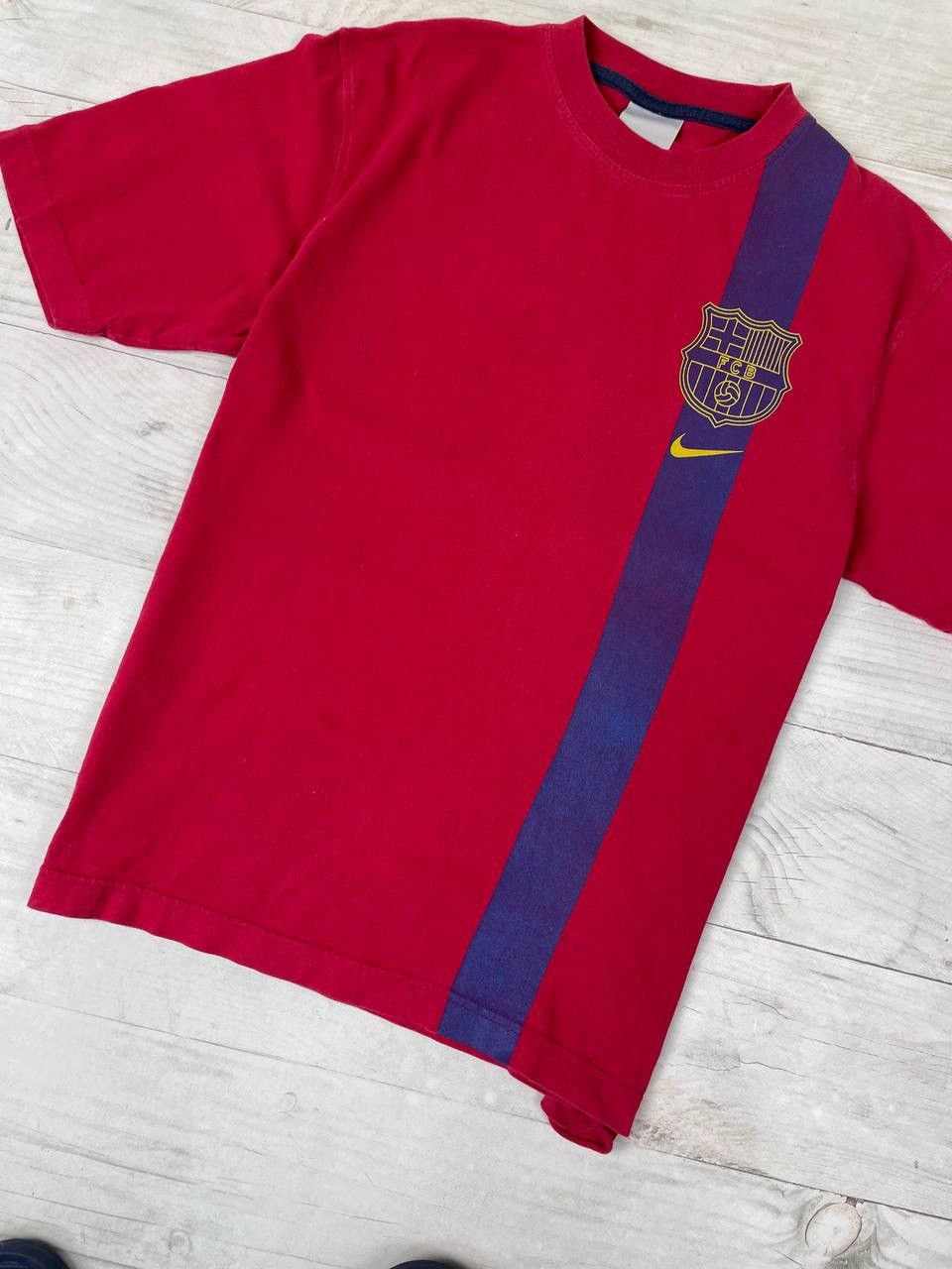 Nike Vintage Nike FC Barcelona Football T-Shirt 00s Soccer Size US M / EU 48-50 / 2 - 2 Thumbnail