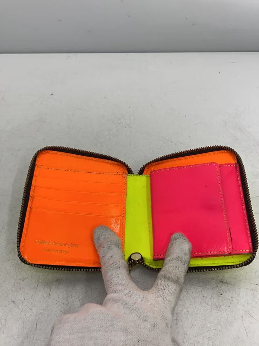 Comme des Garcons Neon Zip Wallet - Comme Des Garcons Size ONE SIZE - 3 Thumbnail
