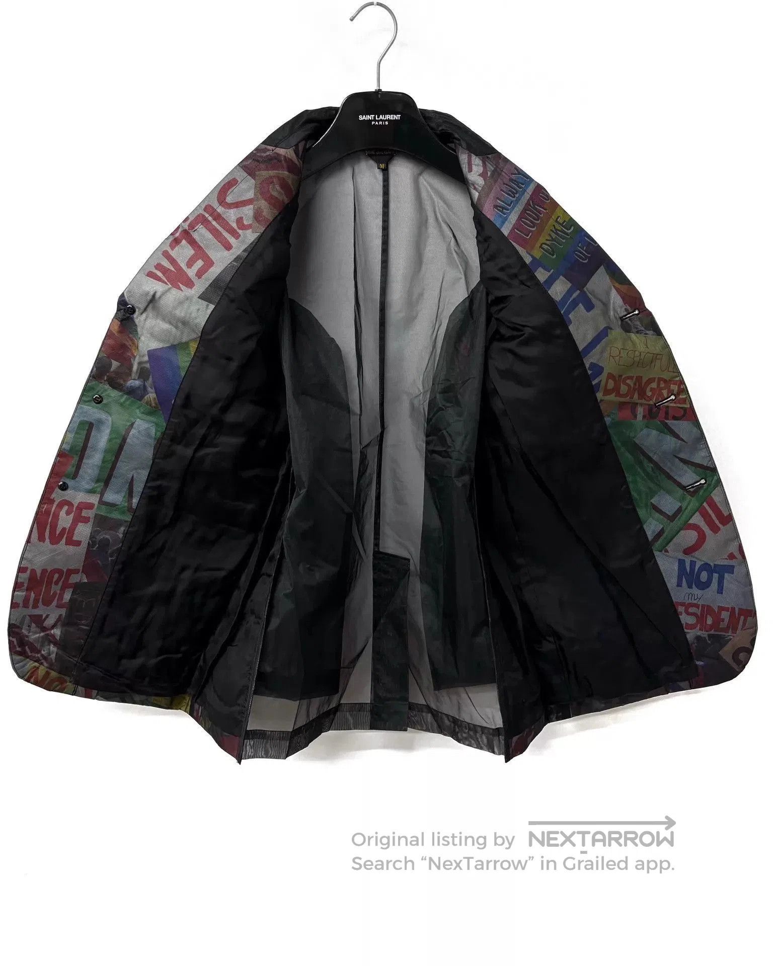 Comme des Garcons Multi Color Graphic Print Light Jacket. Size US M / EU 48-50 / 2 - 3 Thumbnail
