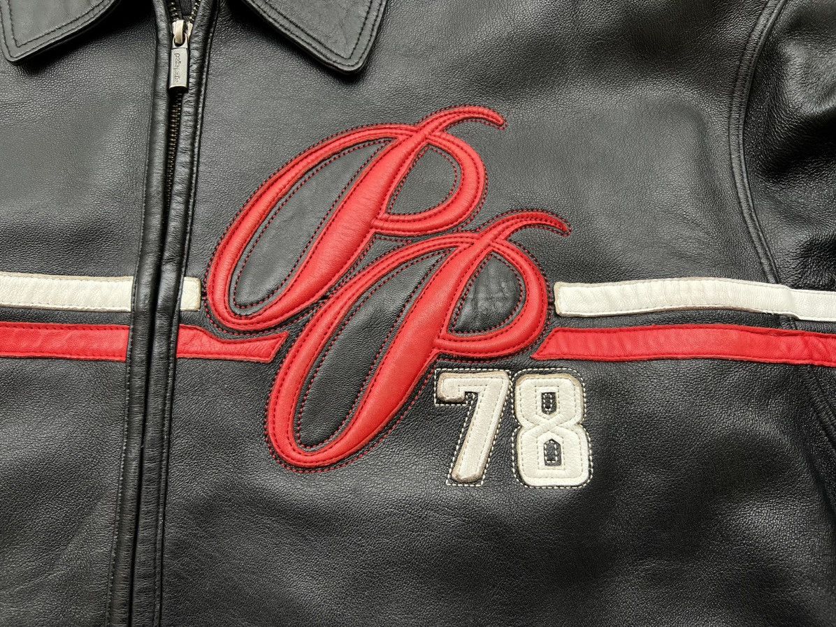 Pelle Pelle × Vintage Pelle Pelle Soda Club Marc Buchanan Leather Jacket 2000s Size US XXL / EU 58 / 5 - 7 Thumbnail