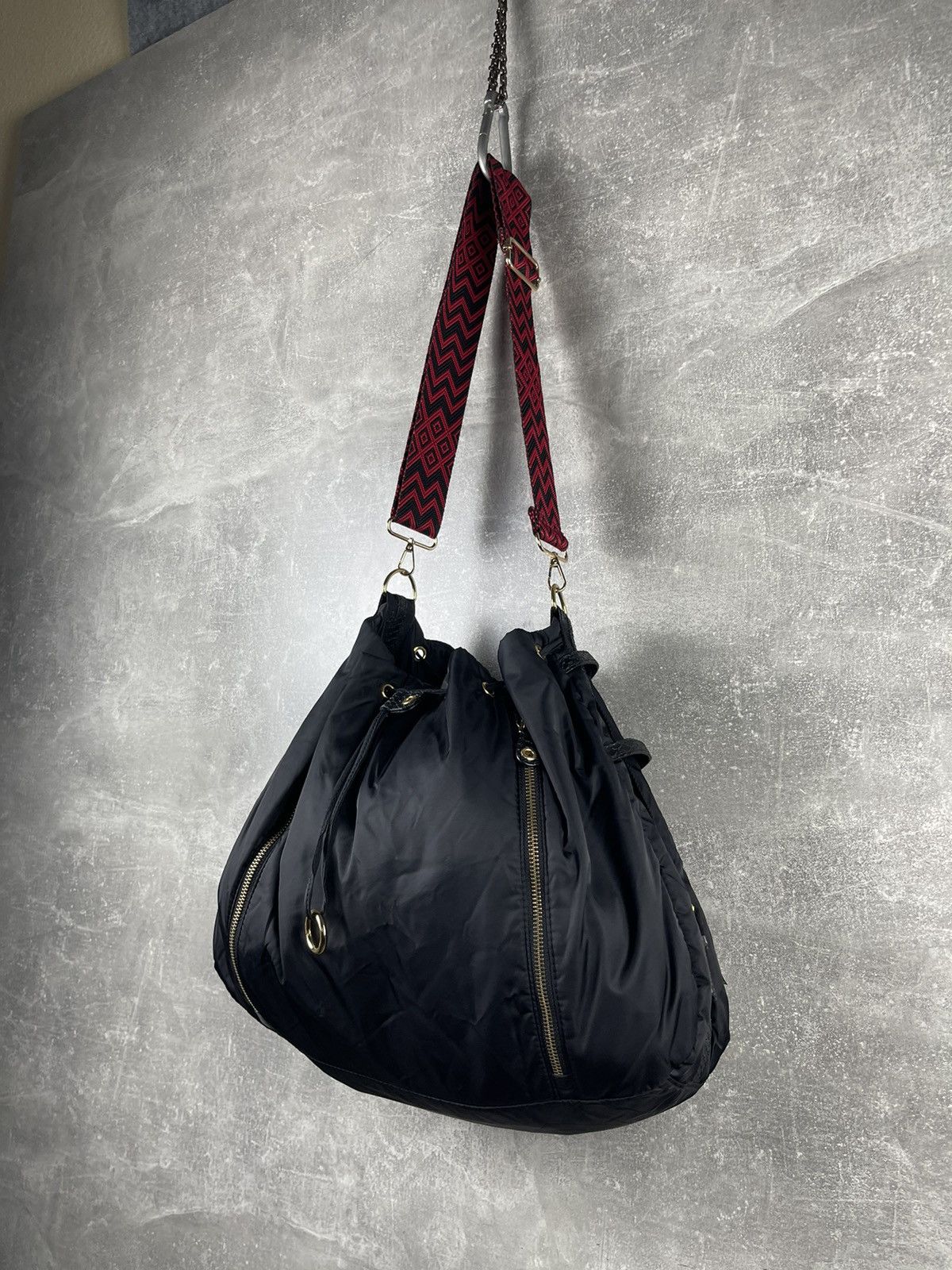 Roberto Cavalli Roberto Cavalli Freedom Y2K Nylon Bag Toucan Zip Pockets Size ONE SIZE - 4 Thumbnail