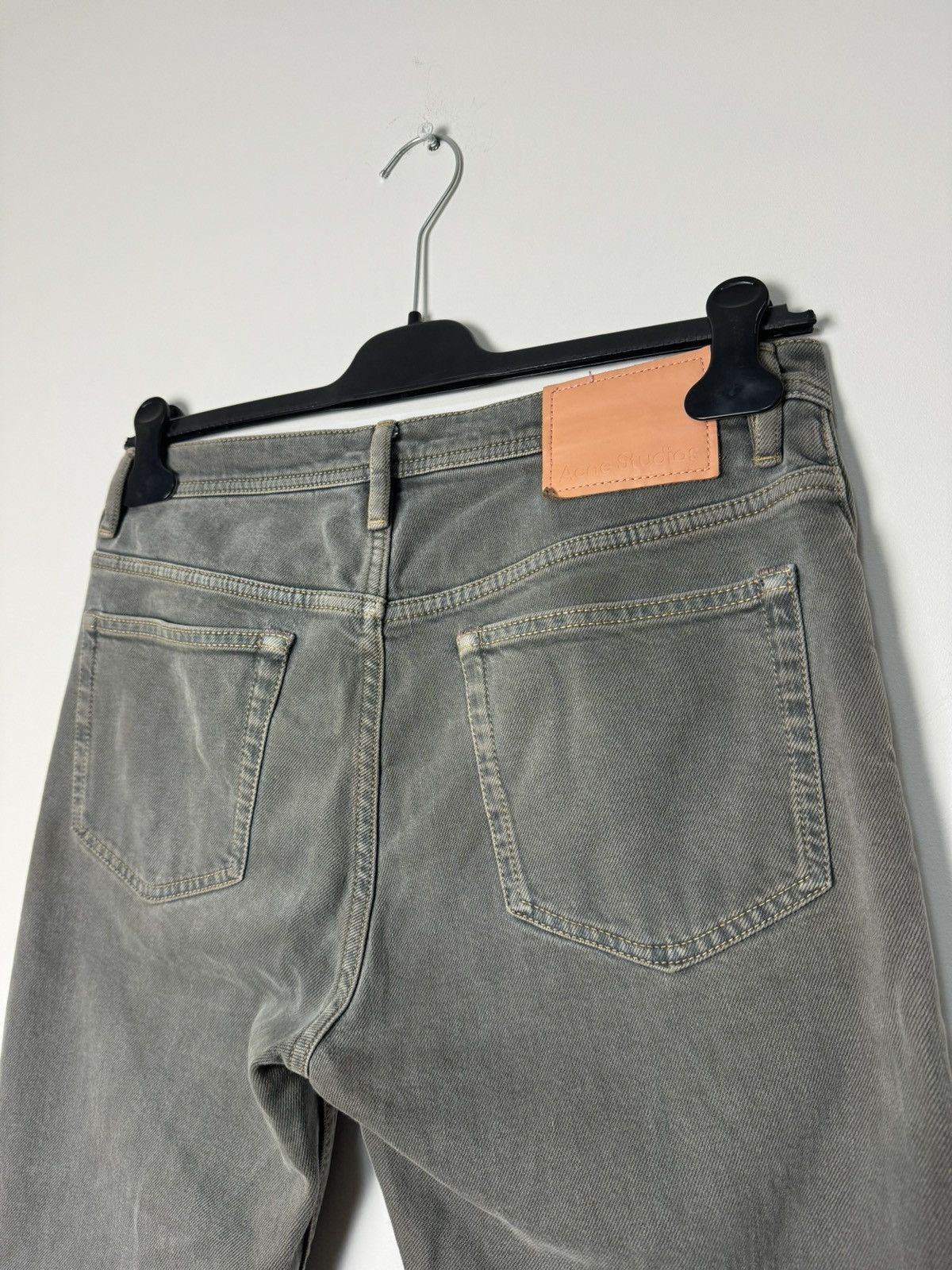 Acne Studios Acne Studios Grey Washed Denim Jeans Archive straight fit Size US 30 / EU 46 - 14 Thumbnail