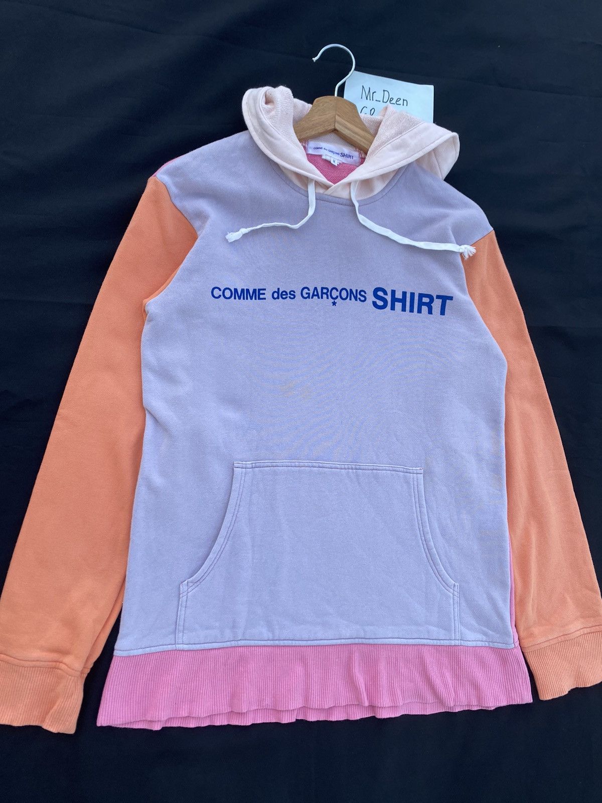 Comme des Garcons Rare Vintage COMME des GARCONS SHIRT Spellout Hoodie Size US M / EU 48-50 / 2 - 6 Thumbnail