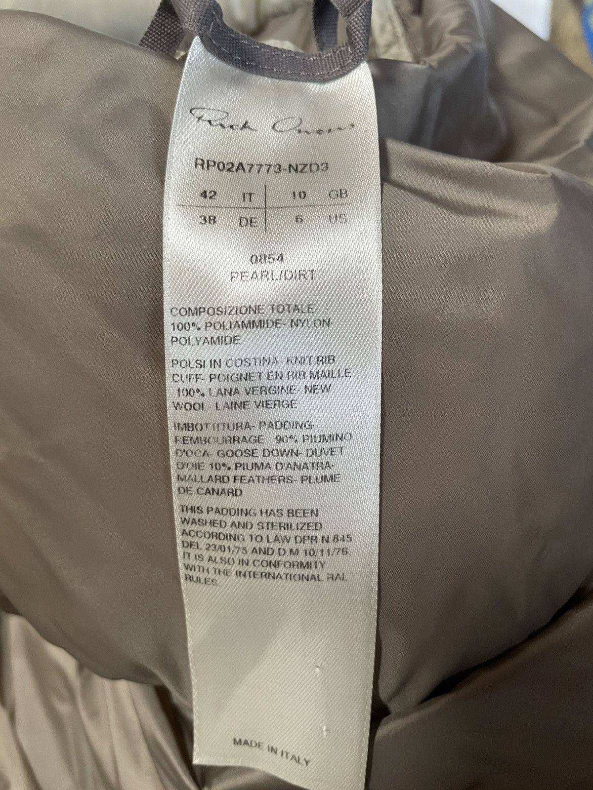 Rick Owens Limited Tonopah Down Jacket FW21 Size US M / EU 48-50 / 2 - 6 Thumbnail