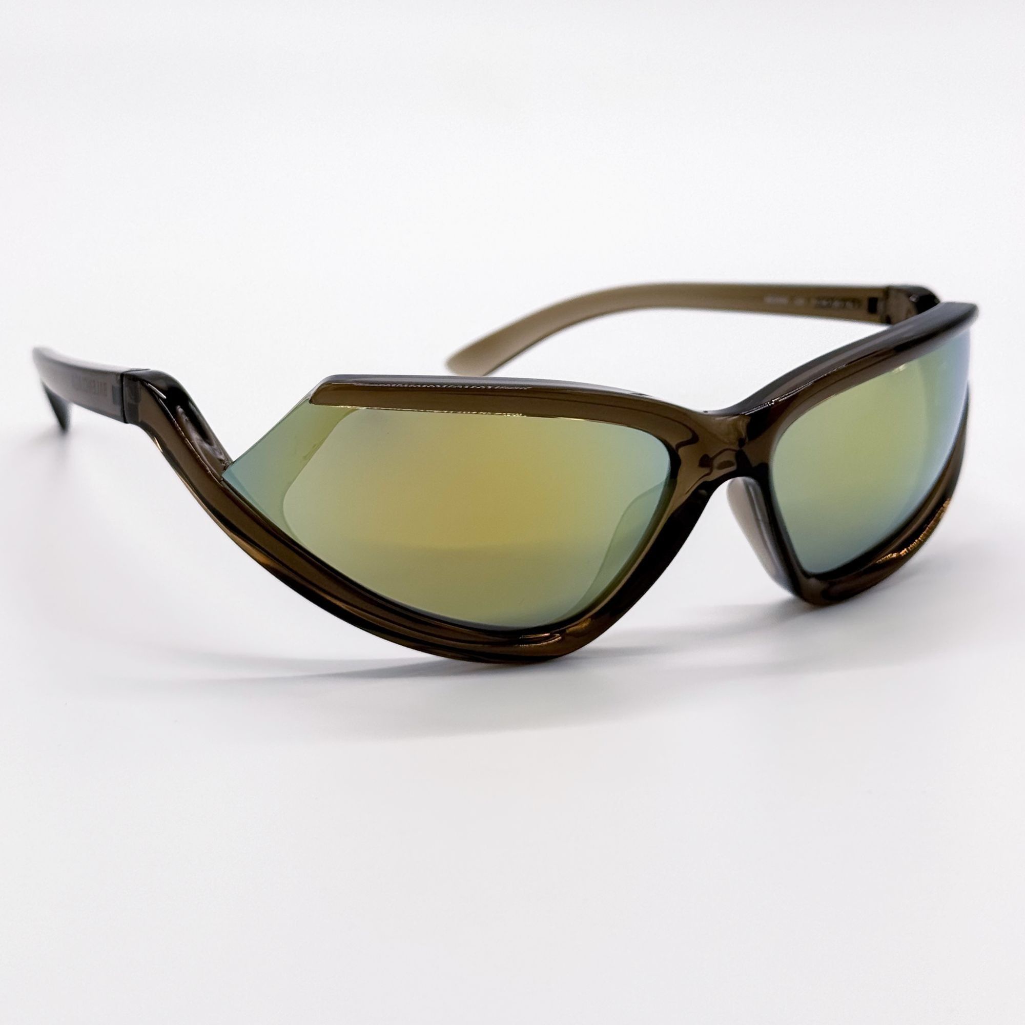 Balenciaga NEW BALENCIAGA BB0289S 003 SUNGLASSES BROWN GEOMETRIC UNISEX Size ONE SIZE - 5 Thumbnail