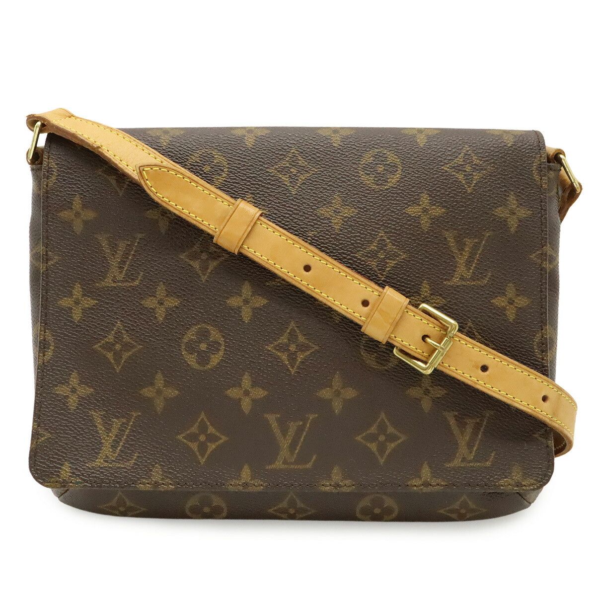 Louis Vuitton Louis Vuitton Louis Vuitton Musette Tango Monogram Shoulder Bag Textile Shoulder Bag M51257 DUTY FREE for USA Size ONE SIZE - 1 Thumbnail