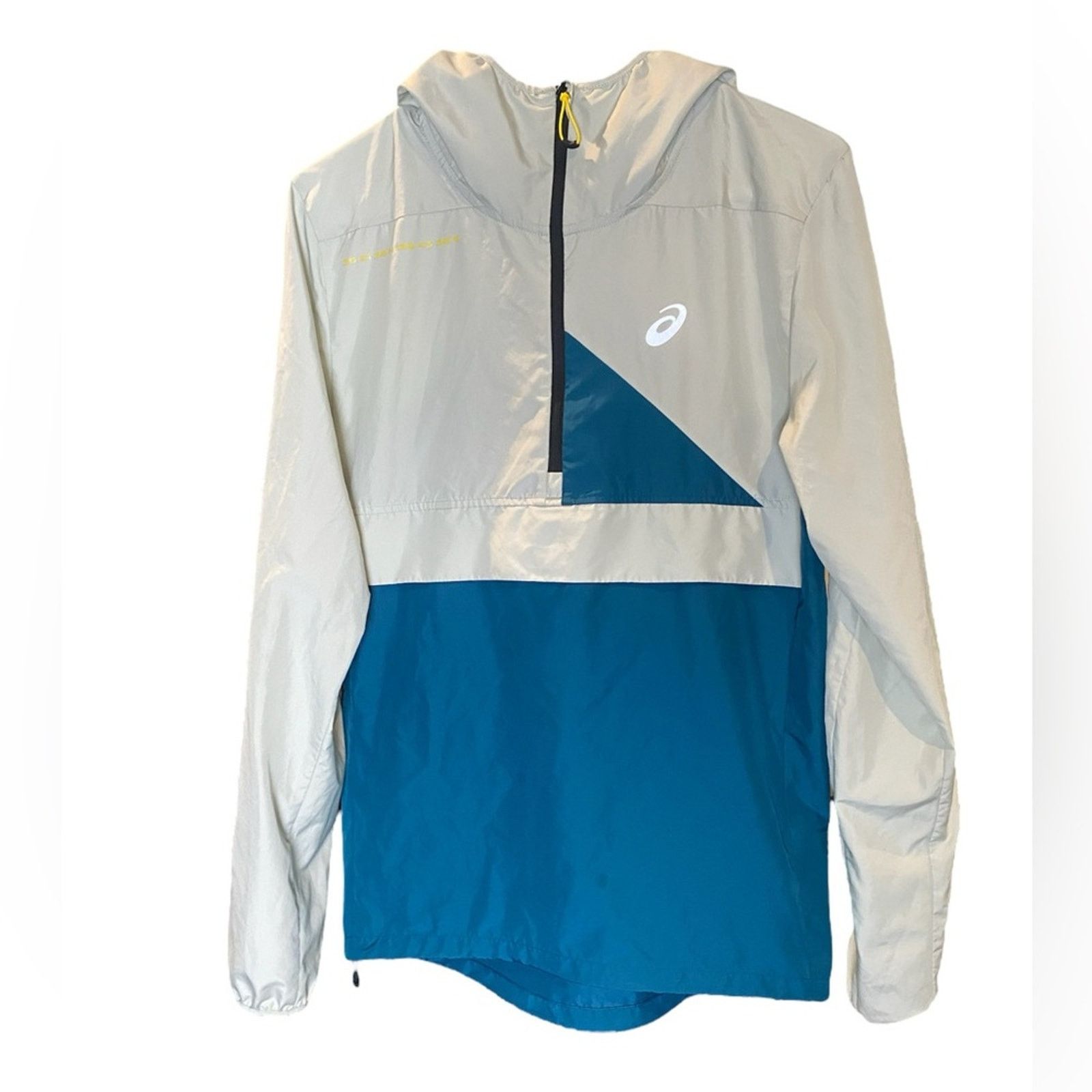 Asics ASICS MEN'S FUJITRAIL ANORAK Ink Teal/Light Sage S Size US S / EU 44-46 / 1 - 2 Thumbnail