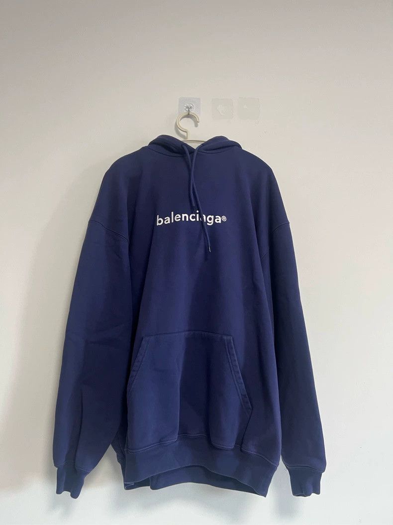 Balenciaga Balenciaga Purple Mail Hoodie Size US M / EU 48-50 / 2 - 1 Thumbnail