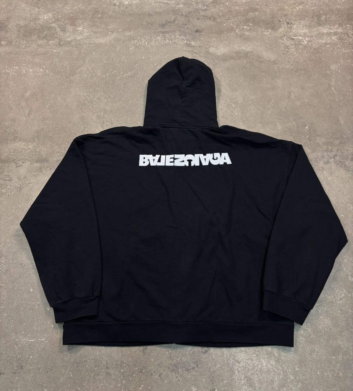 Balenciaga Balenciaga Turn Wide Fit Zip-Up Hoodie Size US XL / EU 56 / 4 - 7 Thumbnail