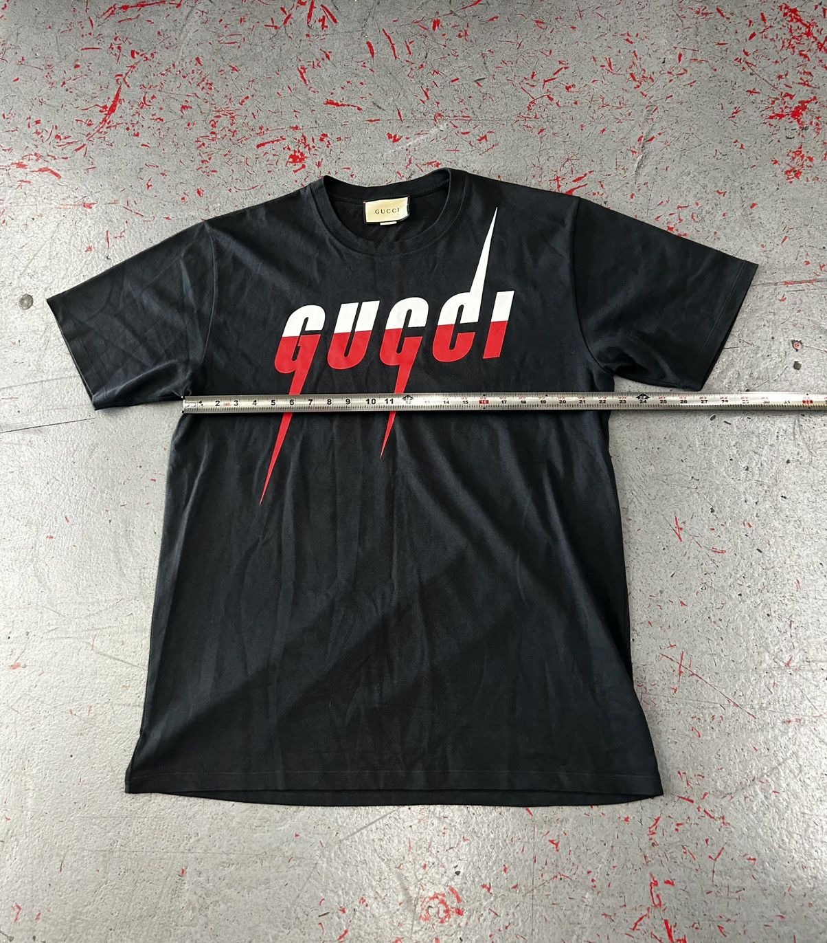 Gucci Gucci Blade Print T-shirt Size XL Size US XL / EU 56 / 4 - 14 Thumbnail