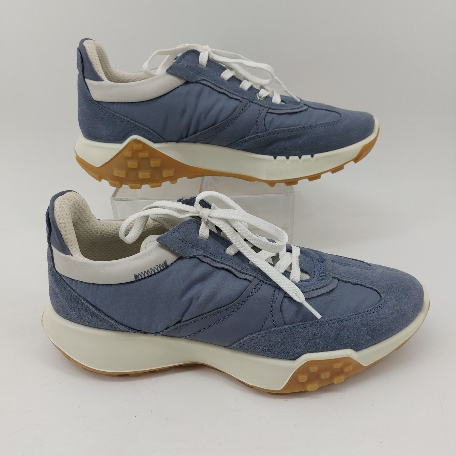 Ecco Ecco Women's Retro Sneakers Lace Up Size 39 US 8 - 8.5 Size US 8 / IT 38 - 7 Thumbnail