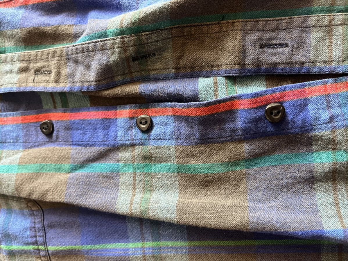 Levi's 70’s BIG E LEVIS LONGSLEEVE FLANNEL SHIRT Size US L / EU 52-54 / 3 - 4 Thumbnail