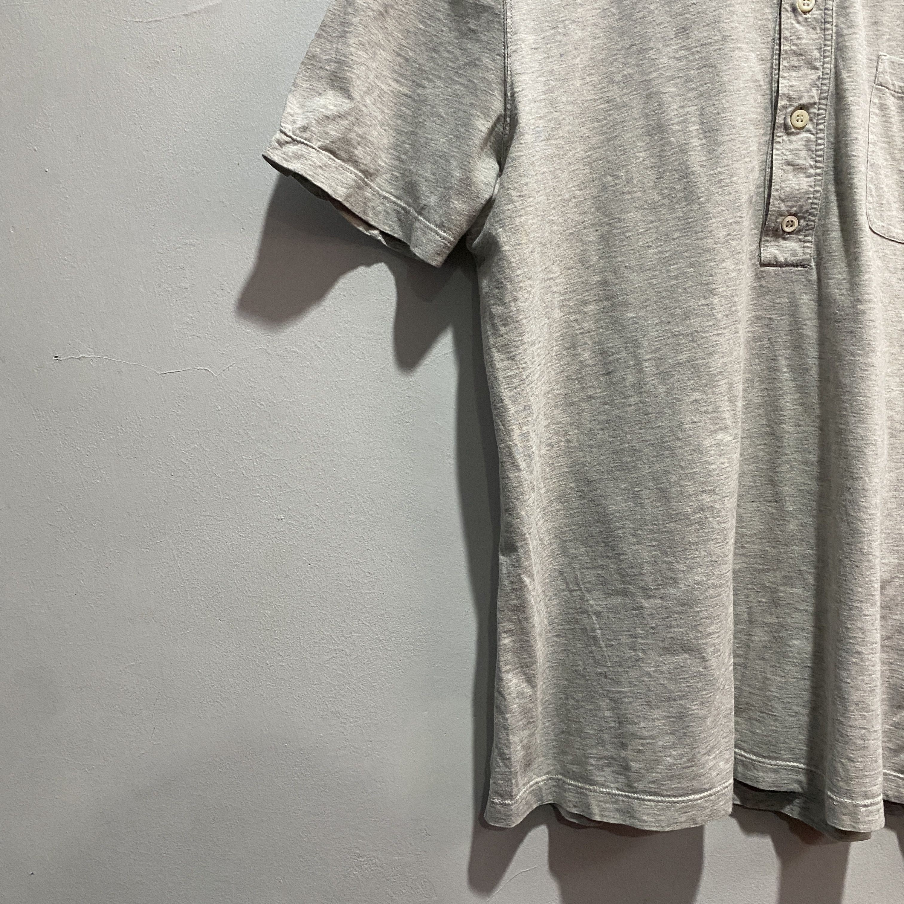 Brunello Cucinelli Brunello Cucinelli Grey Henley Collar Shirt M Size US M / EU 48-50 / 2 - 4 Thumbnail