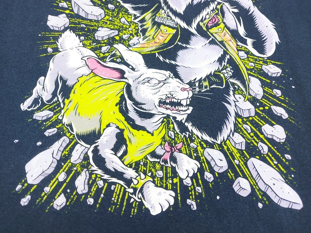 Band Tees × Vintage Vintage 2008 The Bunny the Bear Band Merch MySpace Era TEE Size US L / EU 52-54 / 3 - 6 Thumbnail