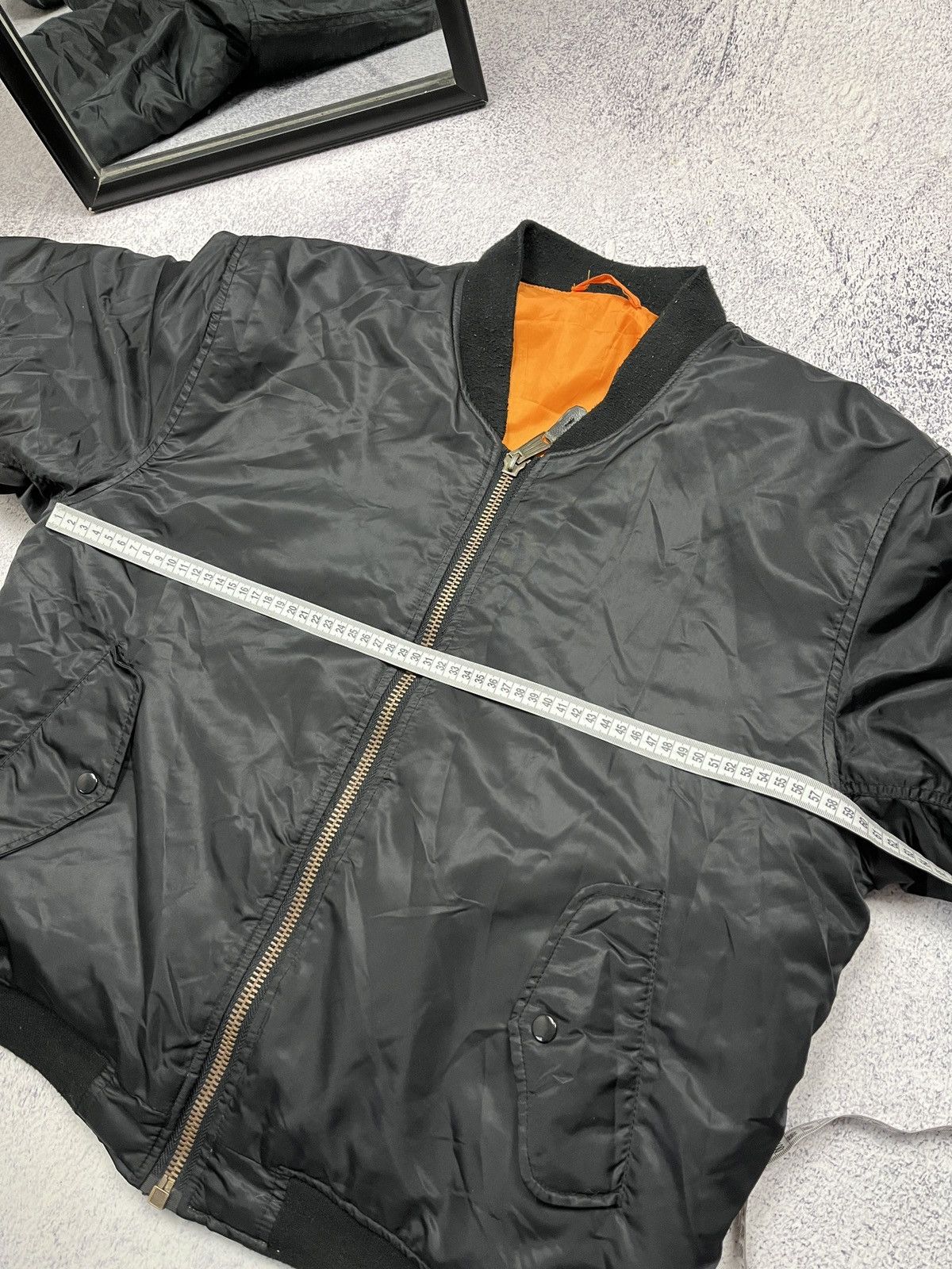 Vintage Vintage Y2k Flyer’s Man Intermediate MA-1 Bomber Jacket Rare Size US L / EU 52-54 / 3 - 15 Thumbnail