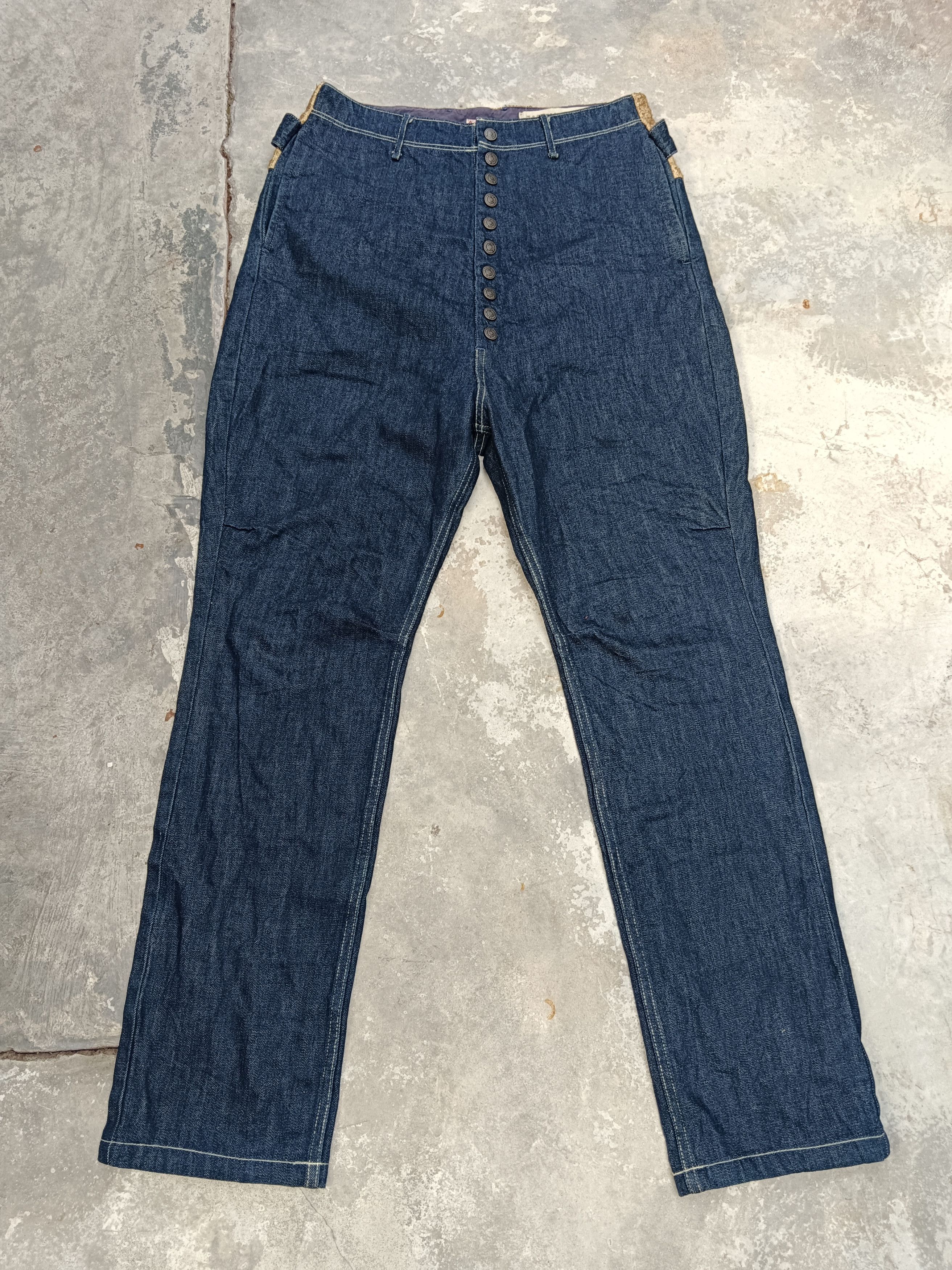 image of Kapital Blue Denim in Dark Blue, Men's (Size 32)