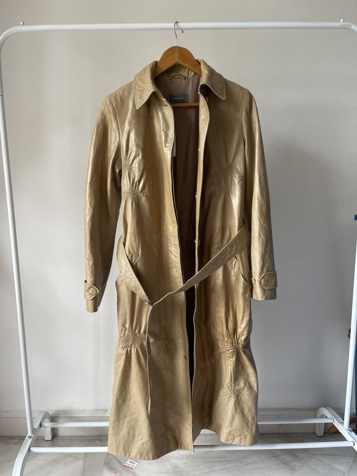 Raf Simons × Ruffo Research Ruffo Leather Jacket Size US S / EU 44-46 / 1 - 2 Thumbnail