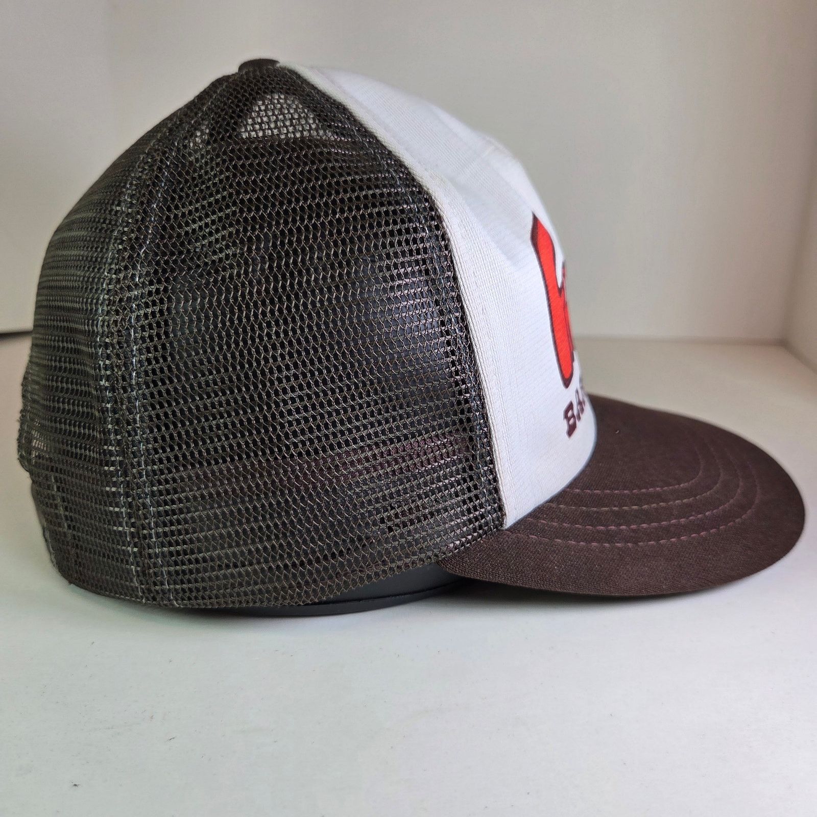Other Vintage Frontier Bar Trucker Snapback Hat Made in USA Size ONE SIZE - 4 Thumbnail