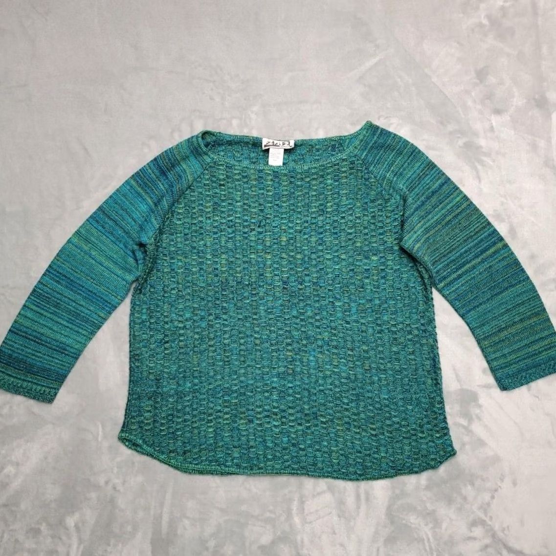 Vintage VINTAGE 212 New York Sweater Women XL Textured 3D Knit Pullover Made in USA Size XL / US 12-14 / IT 48-50 - 2 Thumbnail
