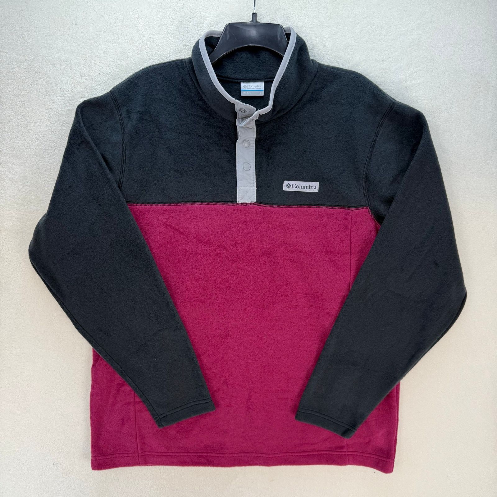 Columbia COLUMBIA MEN'S L STEENS MOUNTAIN HALF SNAP FLEECE RED ONION Size US L / EU 52-54 / 3 - 1 Thumbnail