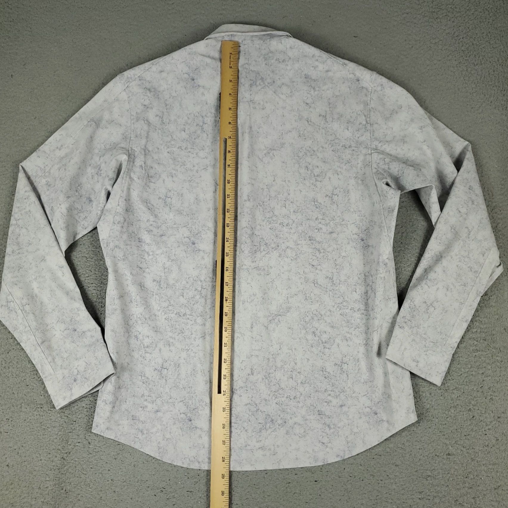 Lululemon Lululemon Shirt Mens Size Medium Blue White Stretch Casual Button Up Long Sleeve Shirt Size US M / EU 48-50 / 2 - 4 Thumbnail
