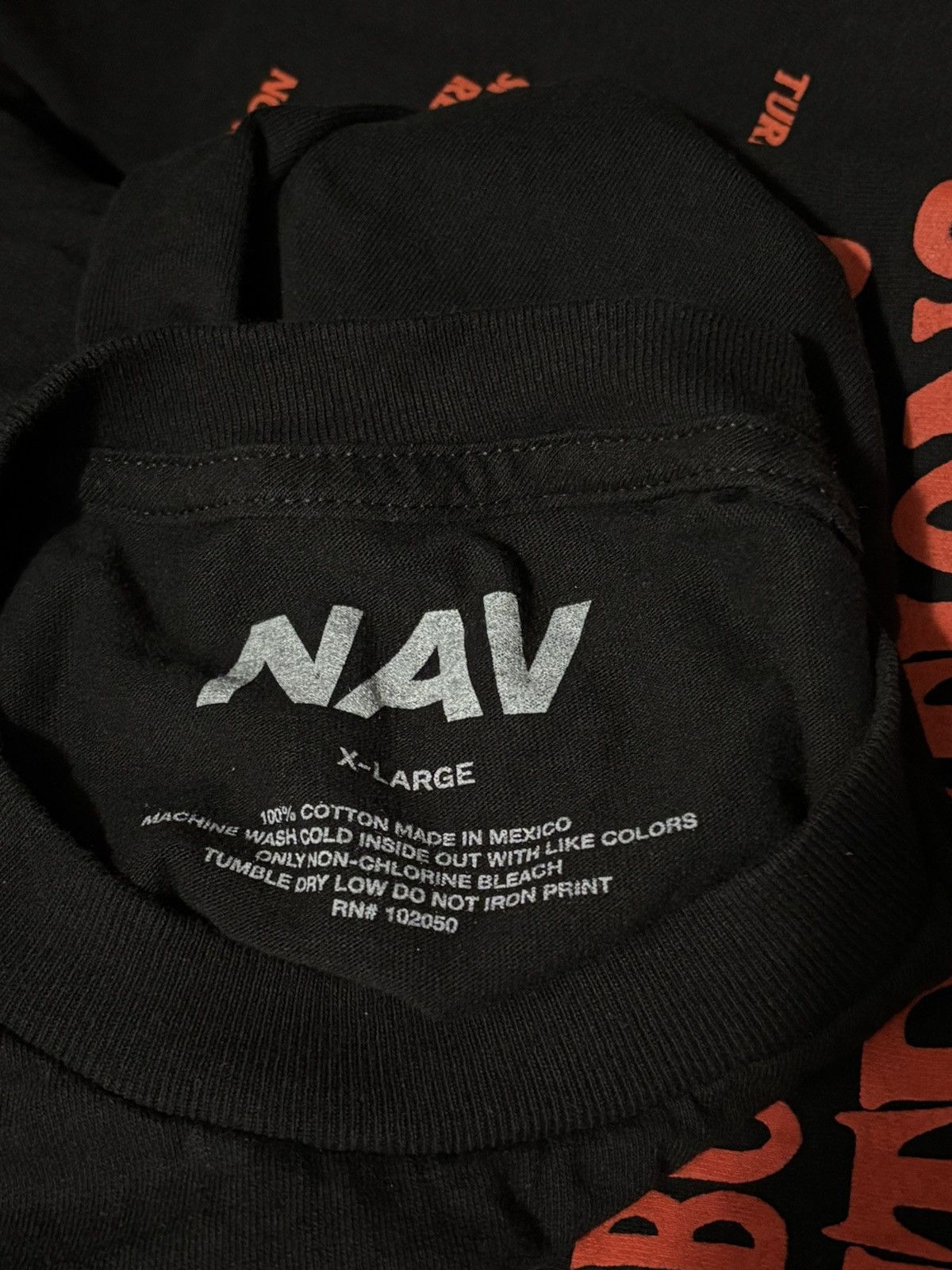 NAV NAV X VLONE BAD HABITS BUT GOOD INTENTIONS TEE Size US XL / EU 56 / 4 - 3 Thumbnail