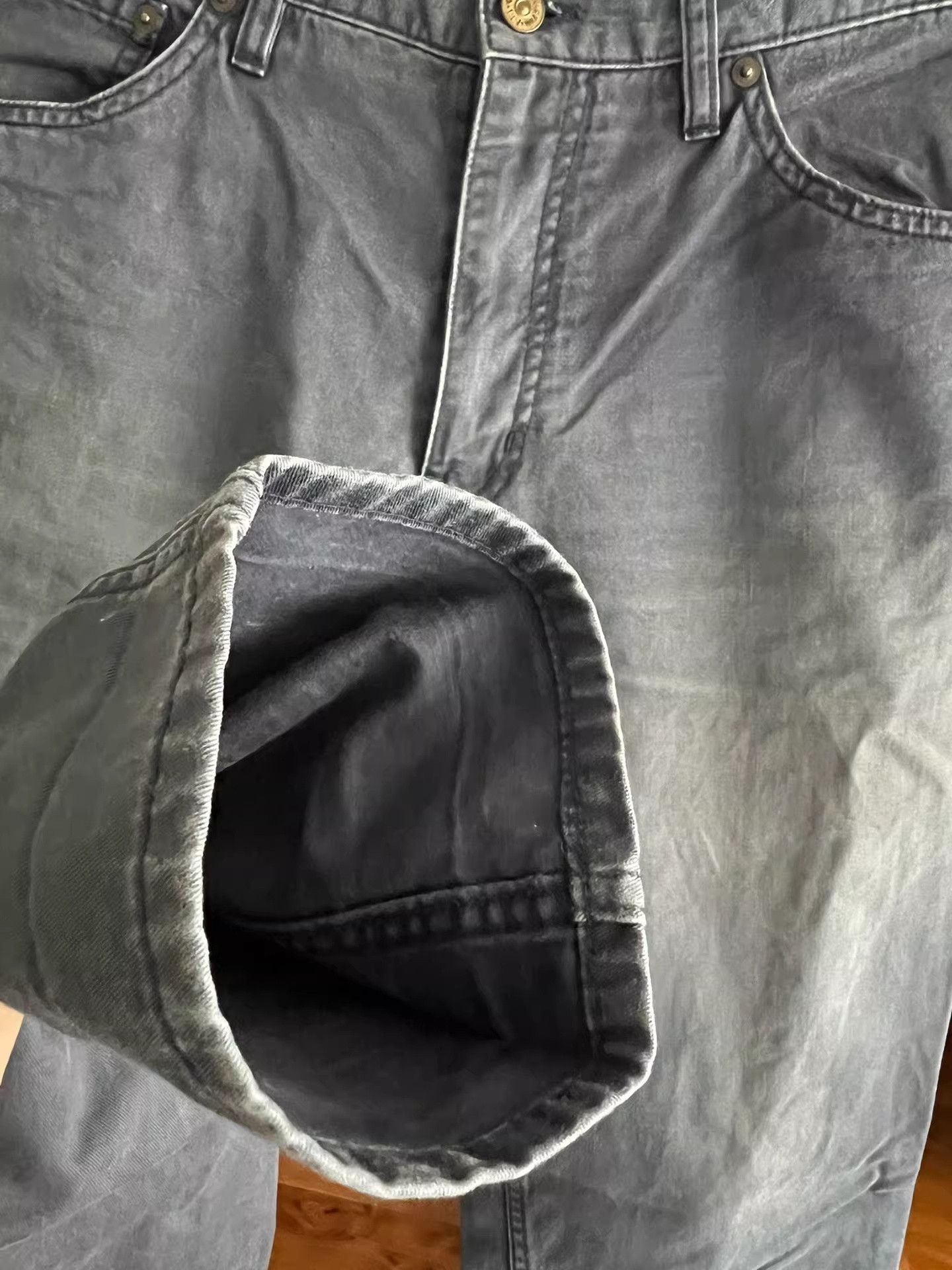 Visvim visvim 2012 Gray Five-Pocket Casual Pants Size US 26 / EU 42 - 4 Thumbnail