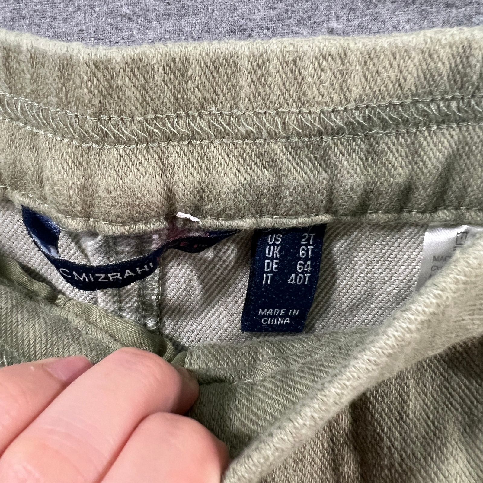 Other Isaac Mizrahi Live! Tall Knit Denim Pull On Bermuda Shorts Size 26" / US 2 / IT 38 - 2 Thumbnail