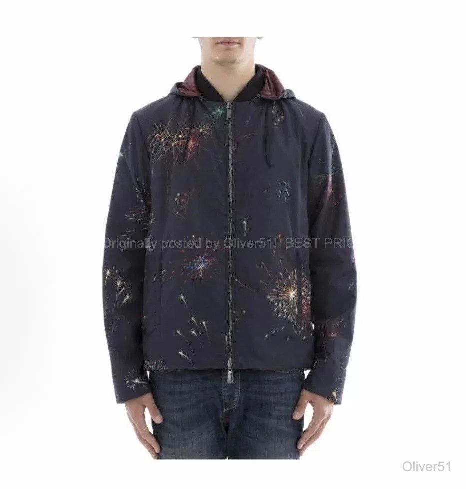 Valentino Valentino Runway Burgundy Reversible BFAJEFG466 Size US M / EU 48-50 / 2 - 2 Thumbnail
