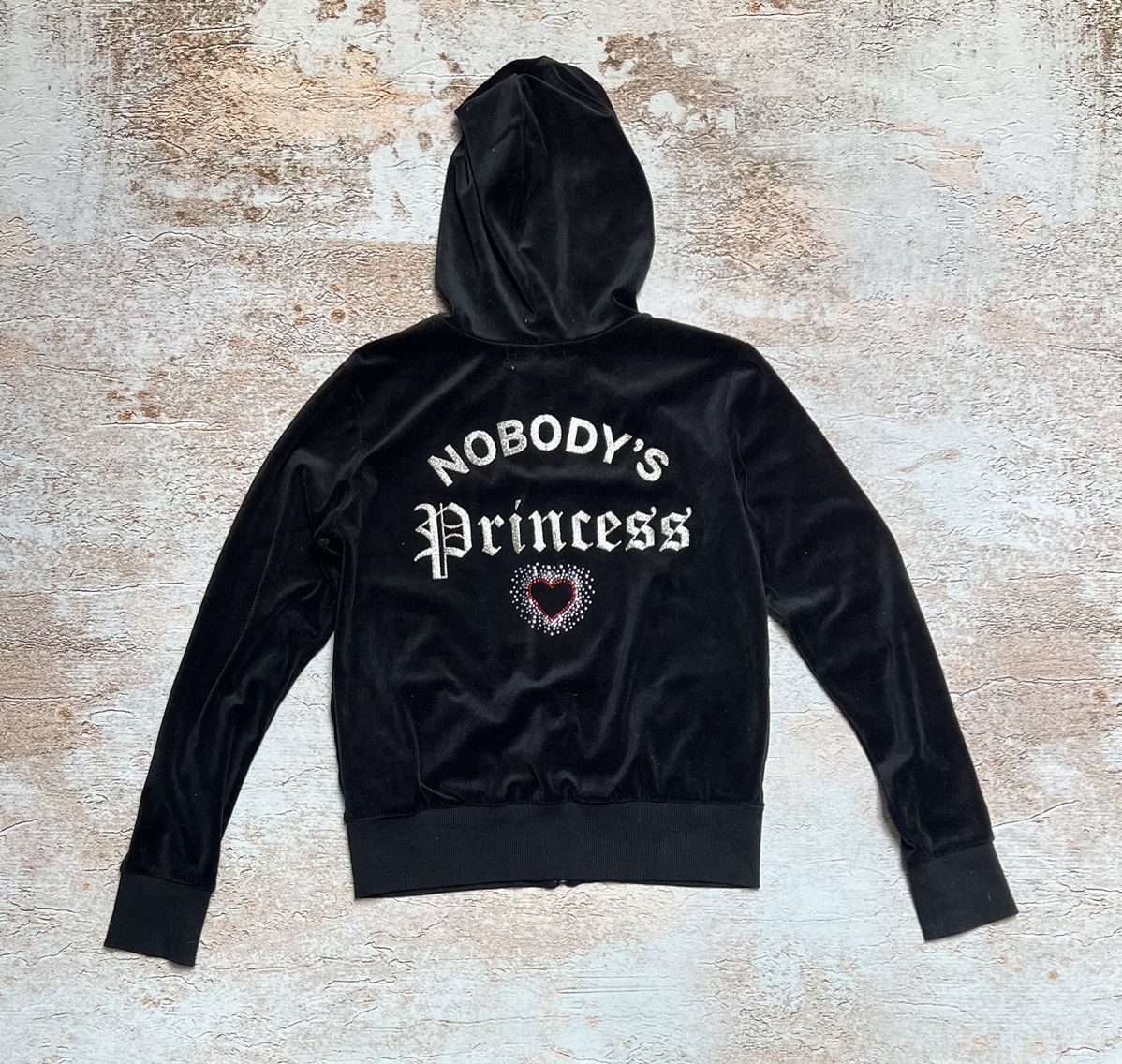 If Six Was Nine × Vintage Vintage velour back logo zip hoodie Size S / US 4 / IT 40 - 4 Thumbnail