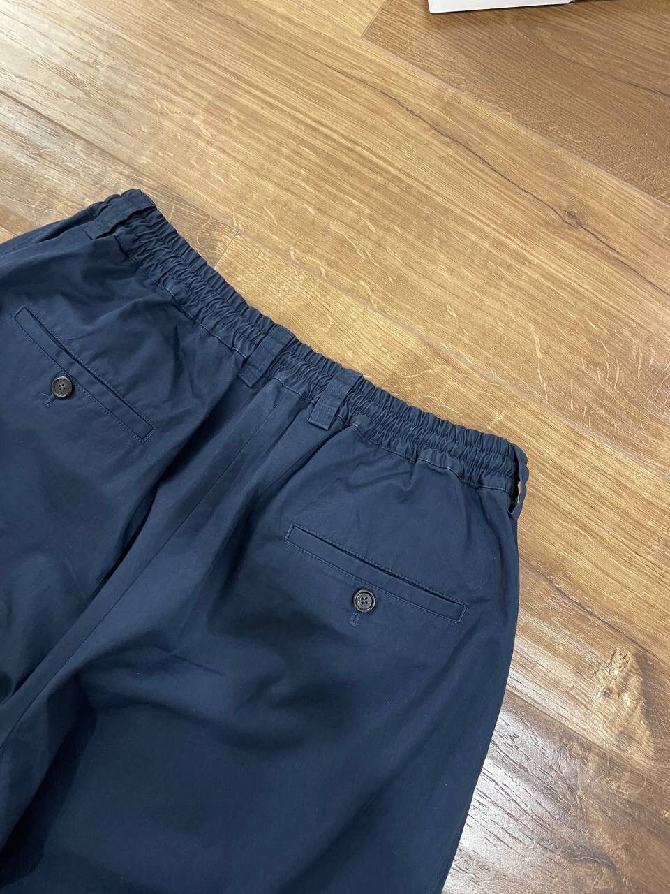 Marni × Vintage Vintage Marni Casual Cropped Blue Pants Joggers Trousers Size US 34 / EU 50 - 19 Thumbnail