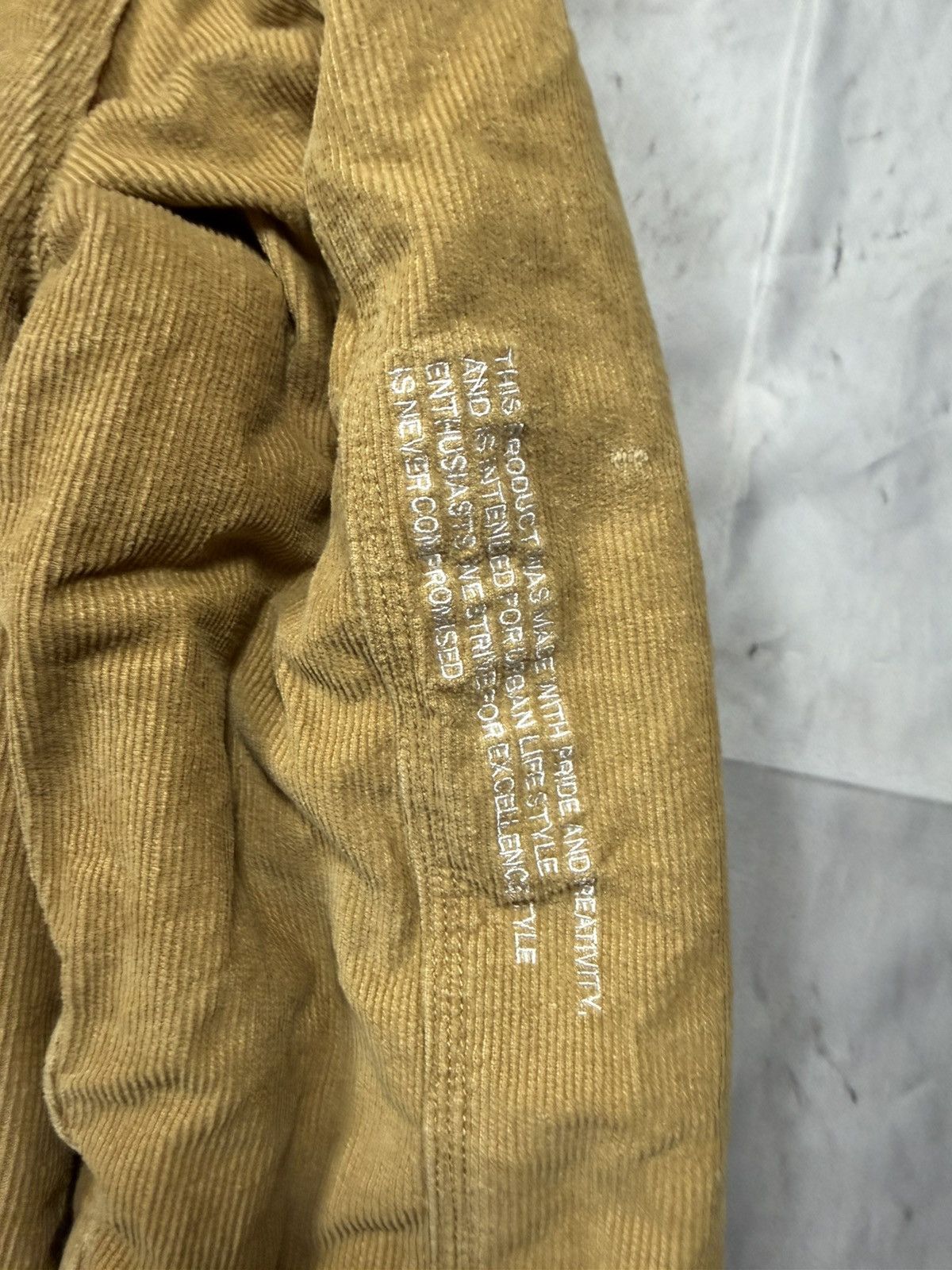 Aape Corduroy Jacket AAPE by A Bathing Ape XL Size US XL / EU 56 / 4 - 6 Thumbnail