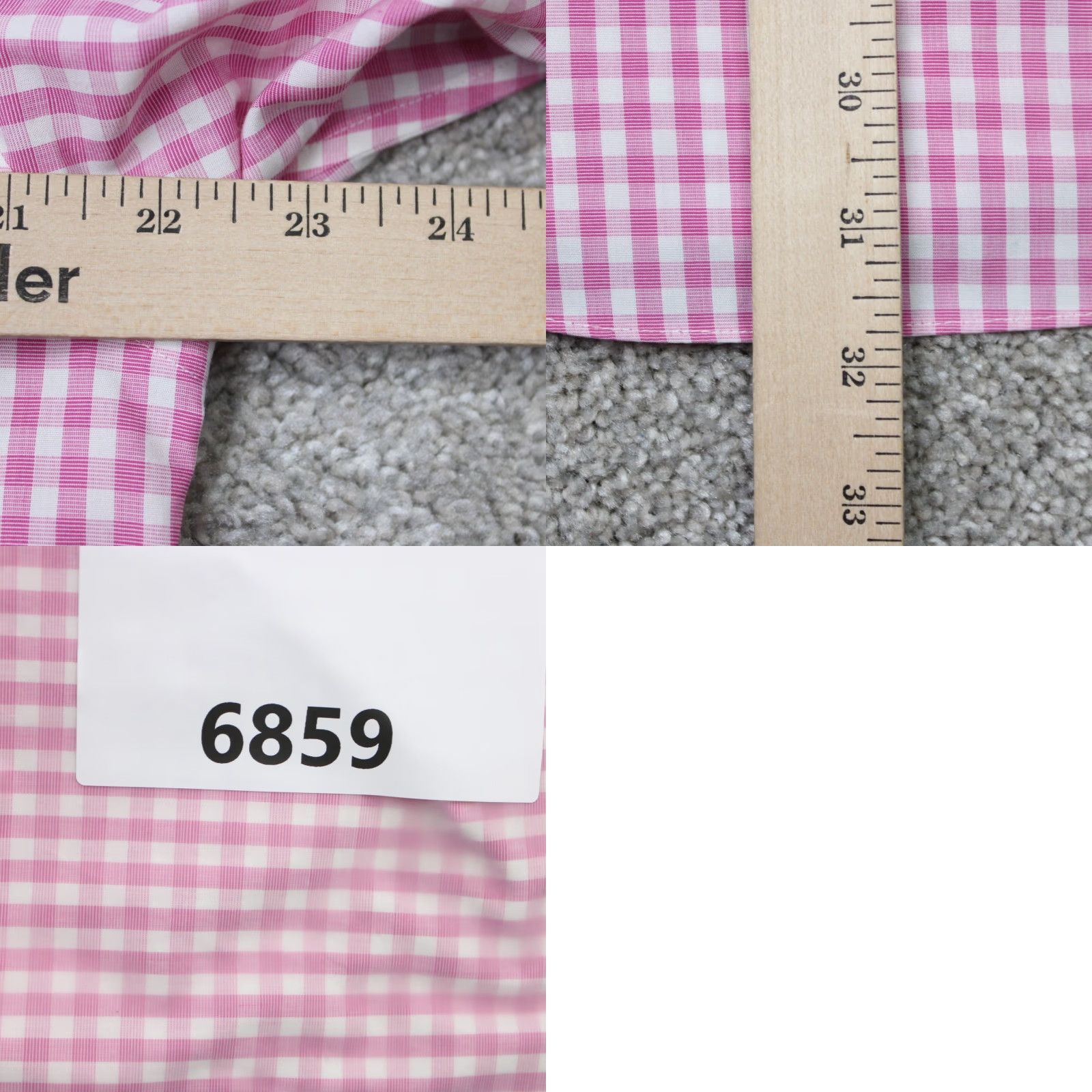 Brooks Brothers Brooks Brothers Shirt Mens 16 34 Pink/White Non-Iron Supima Cotton L/S Dress Shirt Men's Regular Color Pink Pattern Check Modern Classic Size US L / EU 52-54 / 3 - 8 Thumbnail