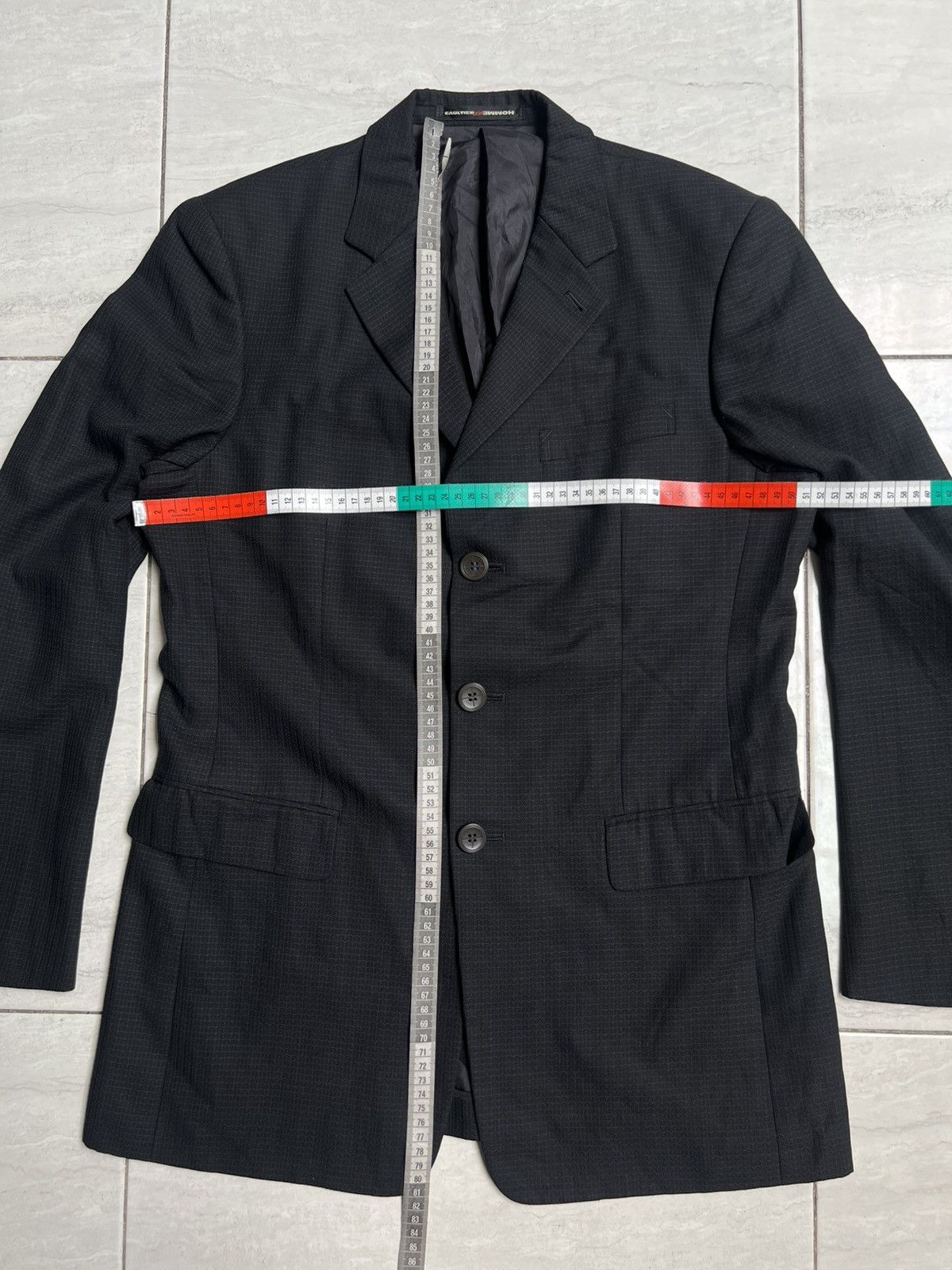 Gaultier Homme Objet Jean Paul Gaultier Homme Objet Striped Suit Jacket Size US M / EU 48-50 / 2 - 7 Thumbnail