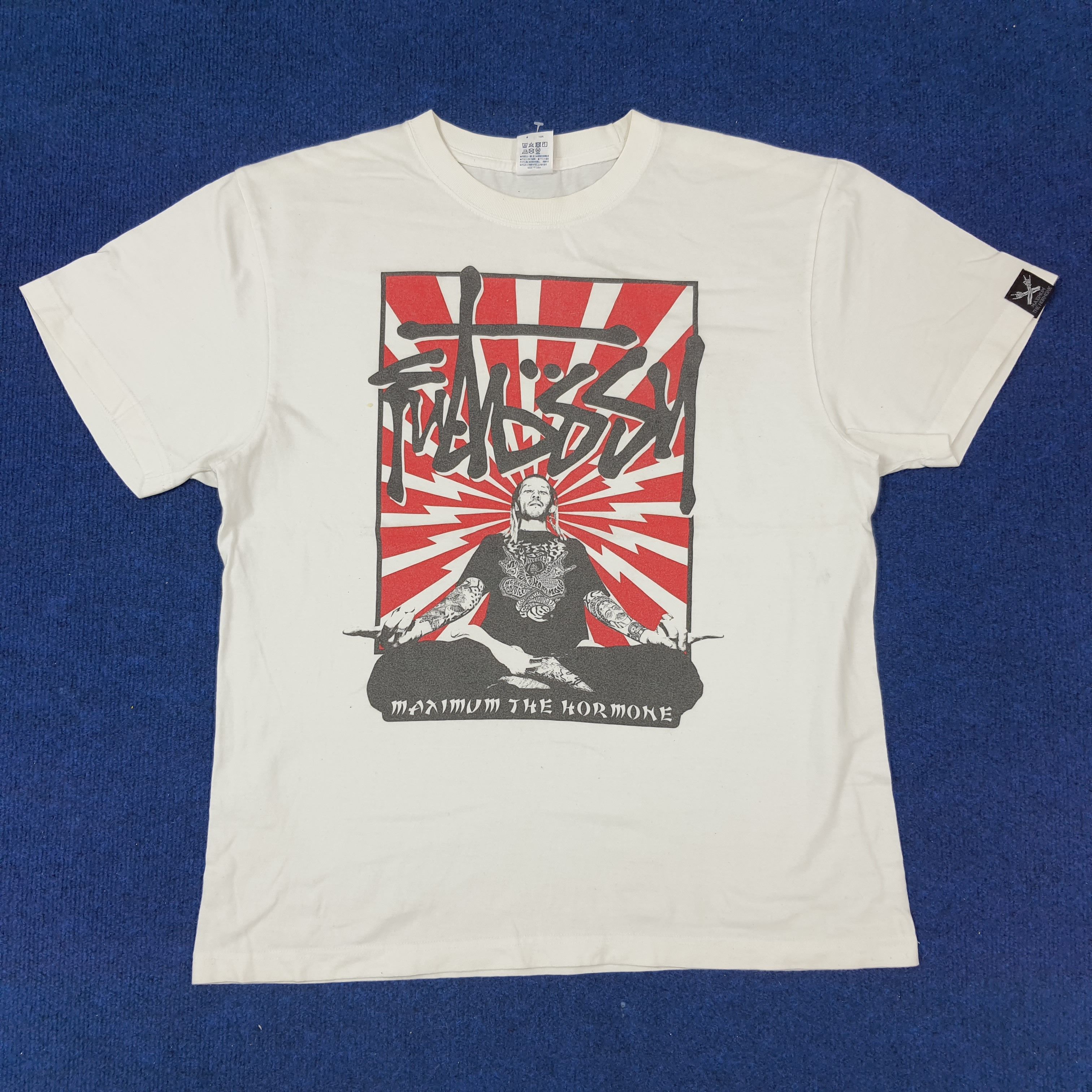 Band Tees × Japanese Brand × Vintage Vintage Maximum The Hormone Futossy Stussy Style Tshirt Size US L / EU 52-54 / 3 - 3 Thumbnail