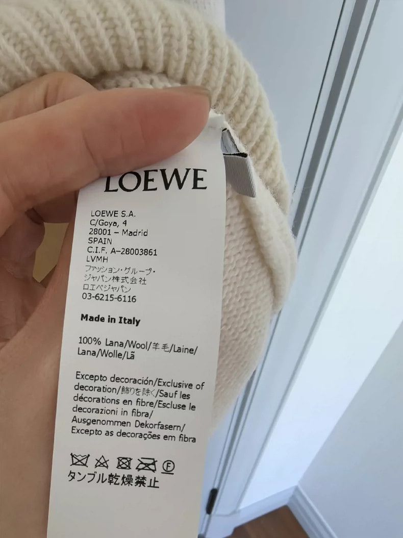 Loewe Loewe Knitted knit cap sweater top Size S / US 4 / IT 40 - 5 Thumbnail