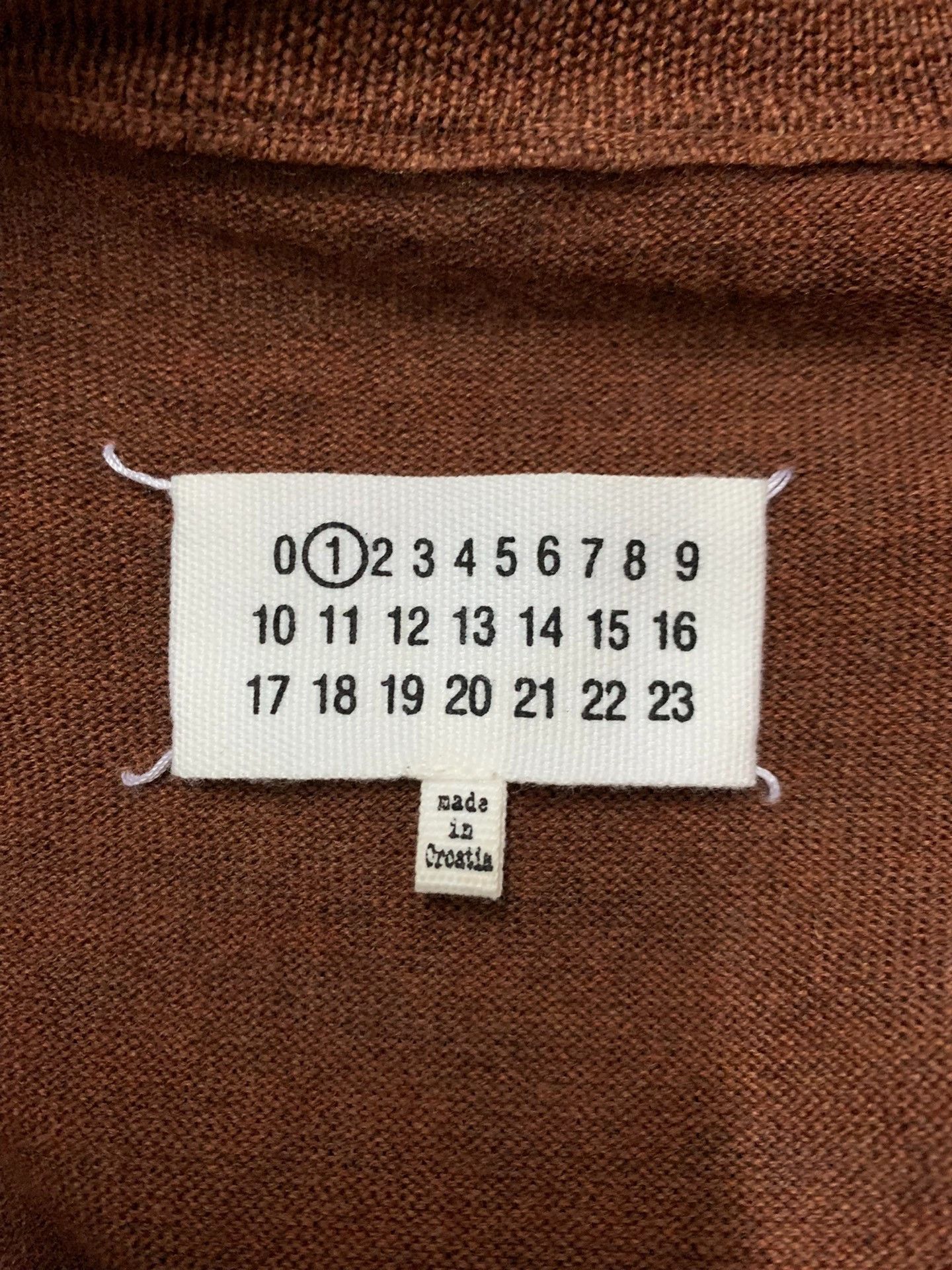 Maison Margiela Maison Margiela Margiela pure wool sweater vest 2501-Nextar Size US M / EU 48-50 / 2 - 3 Thumbnail