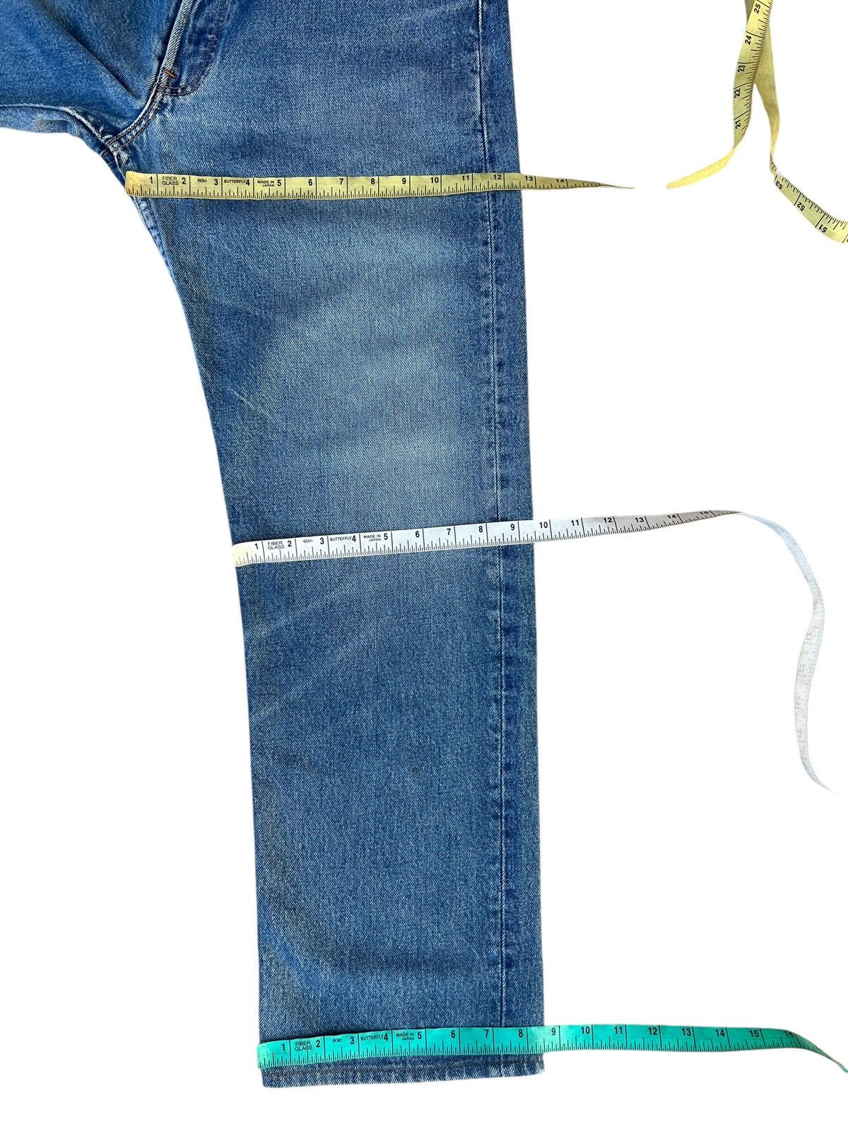 Levi's Vintage 1997 Levi’s 501 Faded Denim Regular Jeans Size US 33 - 5 Thumbnail