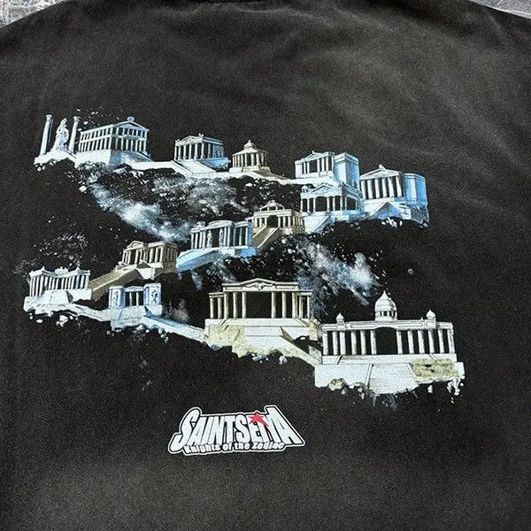 VIBE Anime SAINT SEIYA Washed T-shirt Size US XL / EU 56 / 4 - 4 Thumbnail