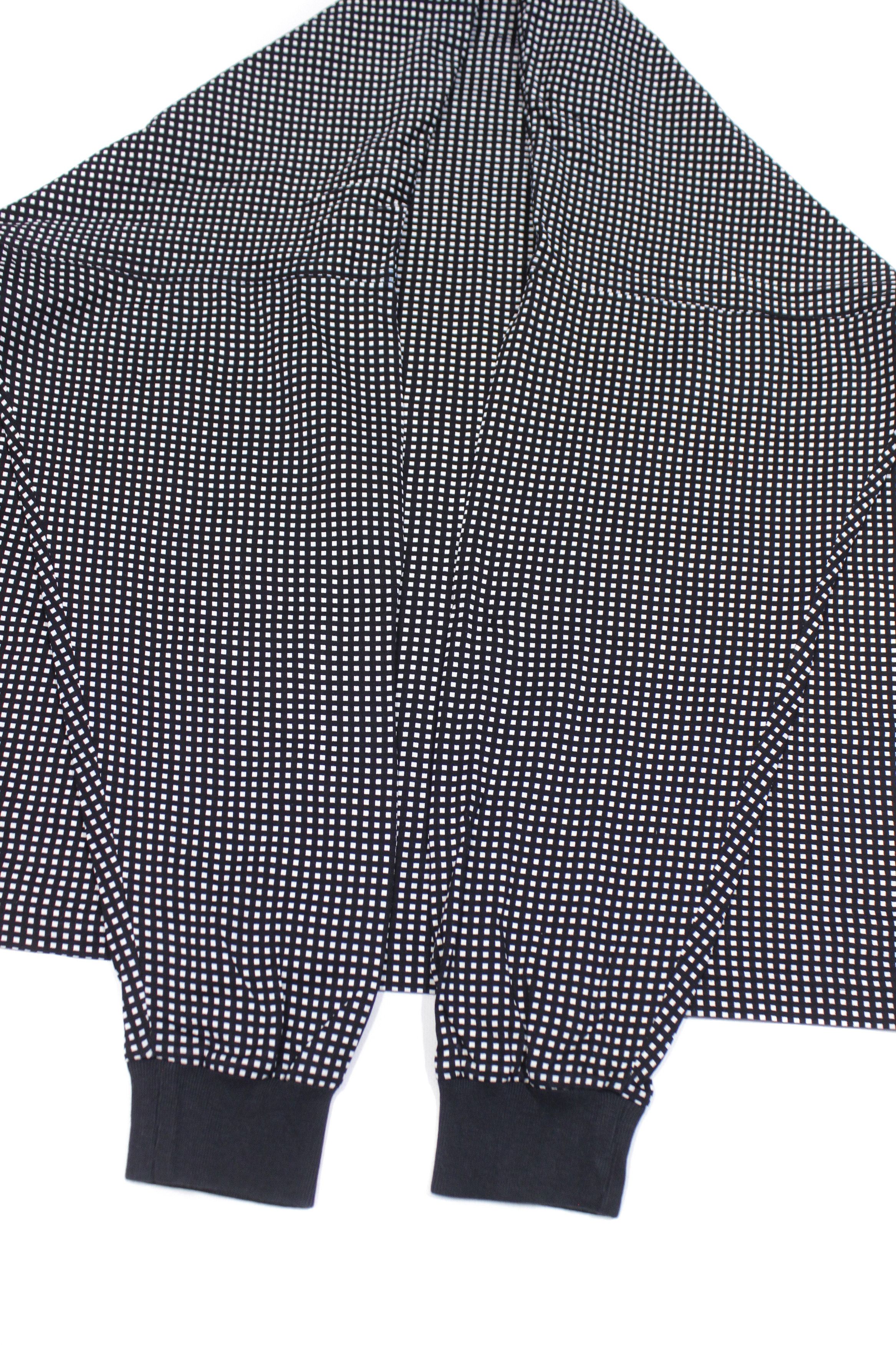 Versace 90S Squares Monogram Longsleeve Vintage Size US L / EU 52-54 / 3 - 6 Thumbnail