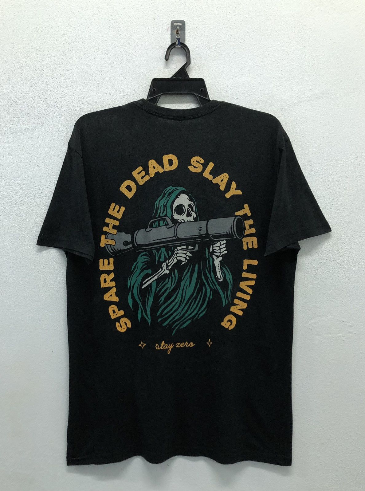Vintage Vintage Zero Foxtrot Spare The Dead Slay The Living T-Shirt Size US L / EU 52-54 / 3 - 1 Thumbnail