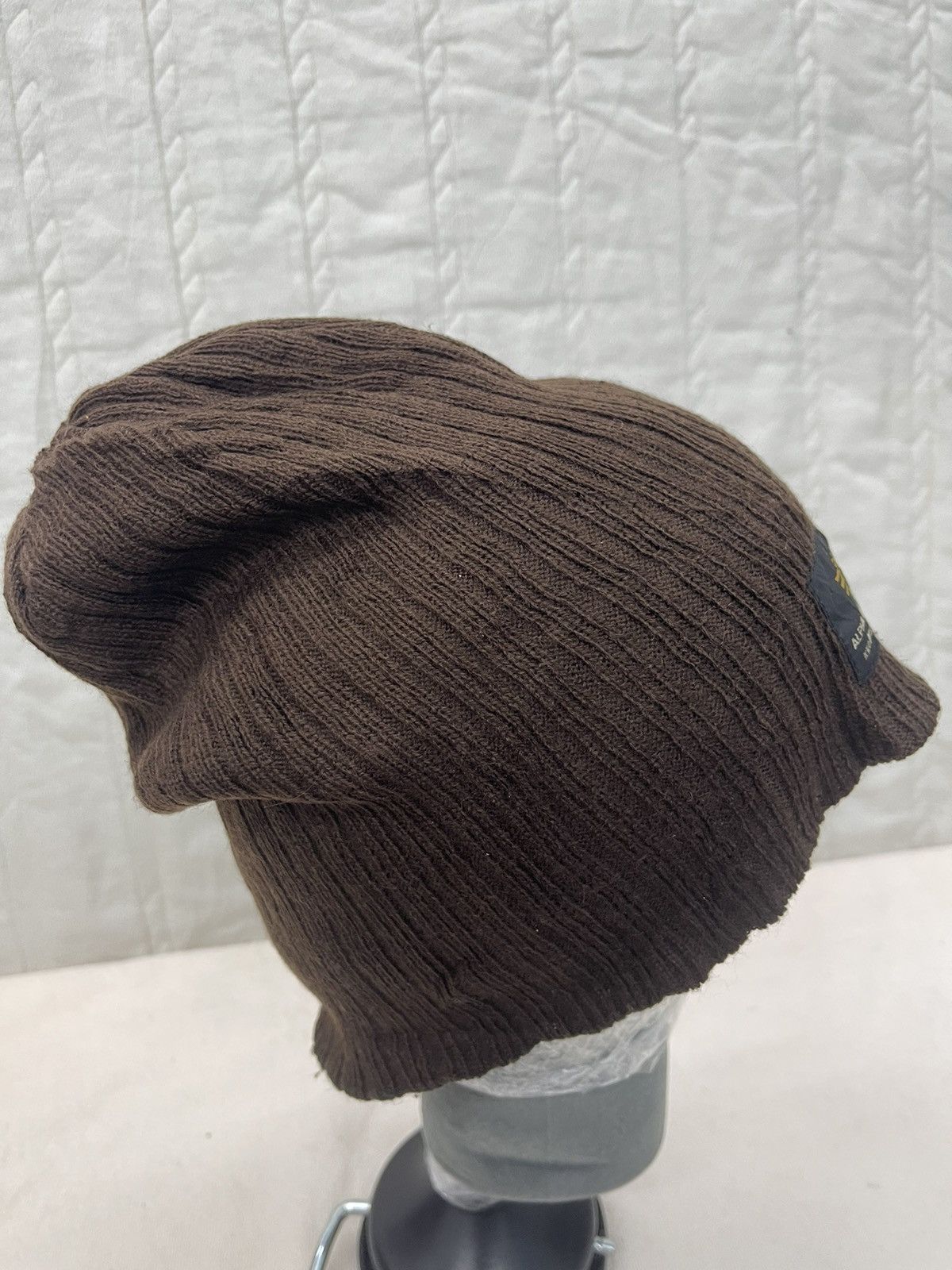 Alpha Industries ARCHIVE🔥🔥🔥ALPHA INDUSTRIES REVERSIBLE BEANIE Size ONE SIZE - 6 Thumbnail