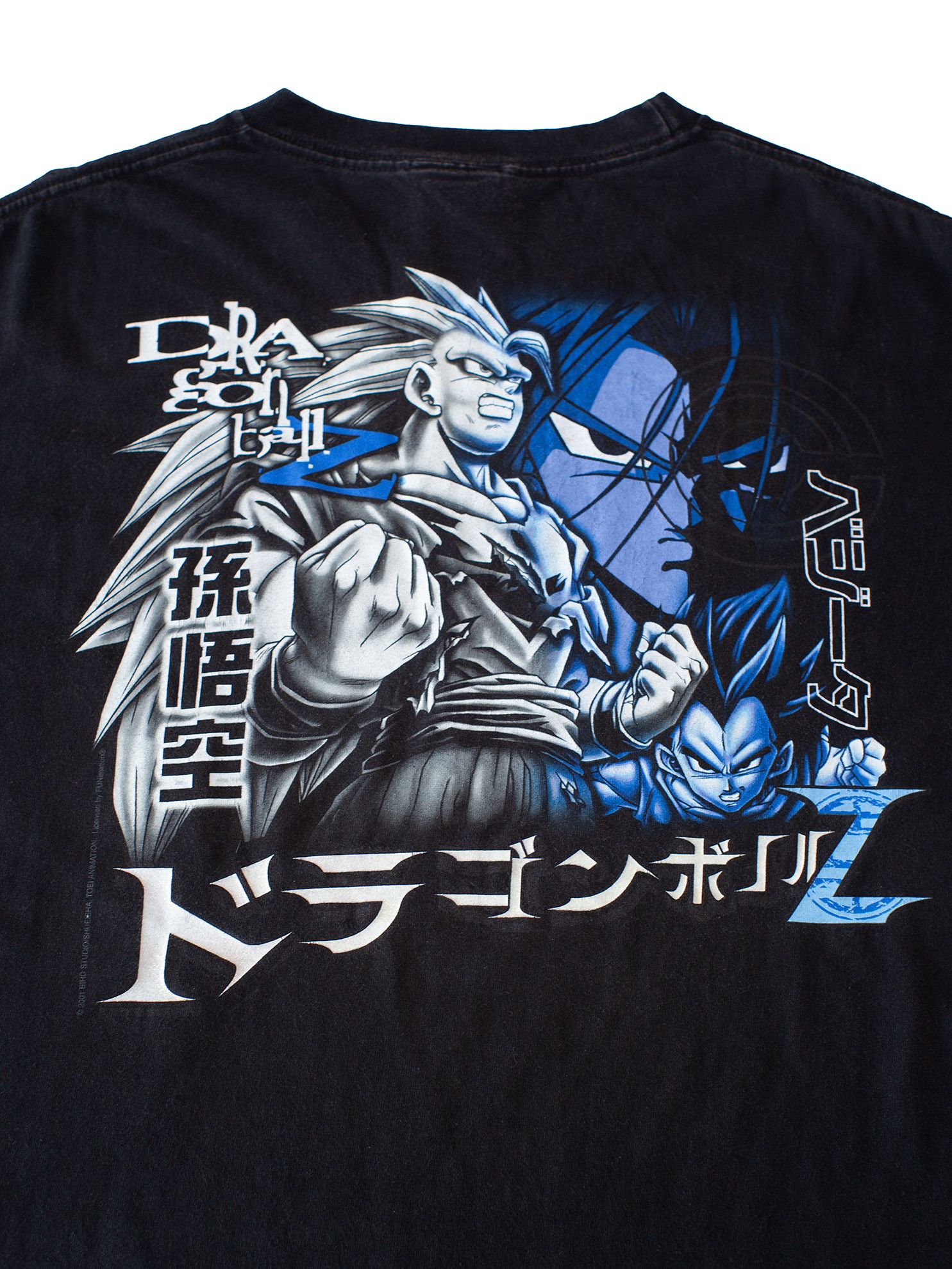 Japanese Brand Vintage 2001 Dragon Ball Z Son Goku SS3 Anime T-Shirt Size US L / EU 52-54 / 3 - 3 Thumbnail