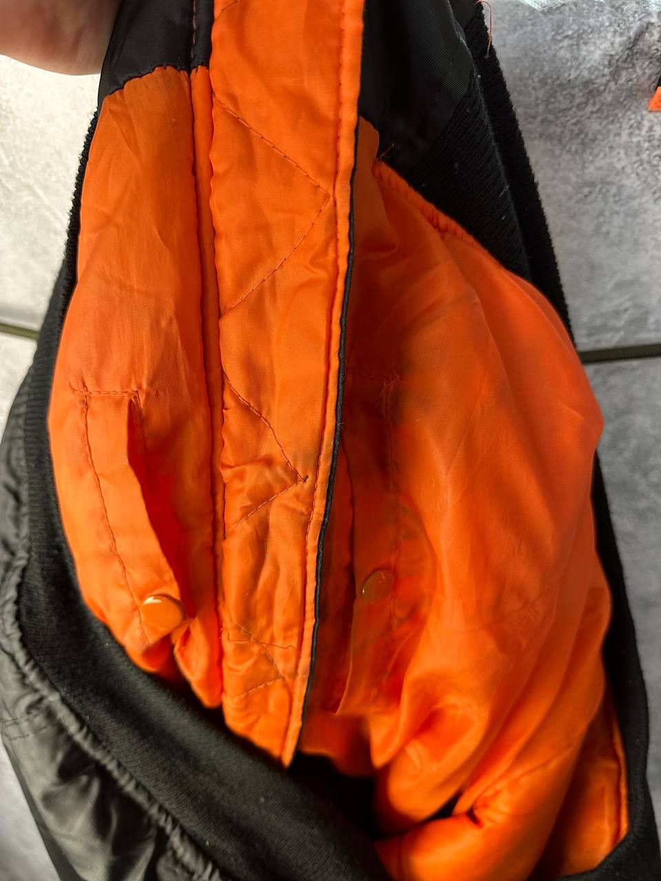 Other MA-1 Bomber Jacket Puffer Lining Classic Style Reversible Size US L / EU 52-54 / 3 - 13 Thumbnail