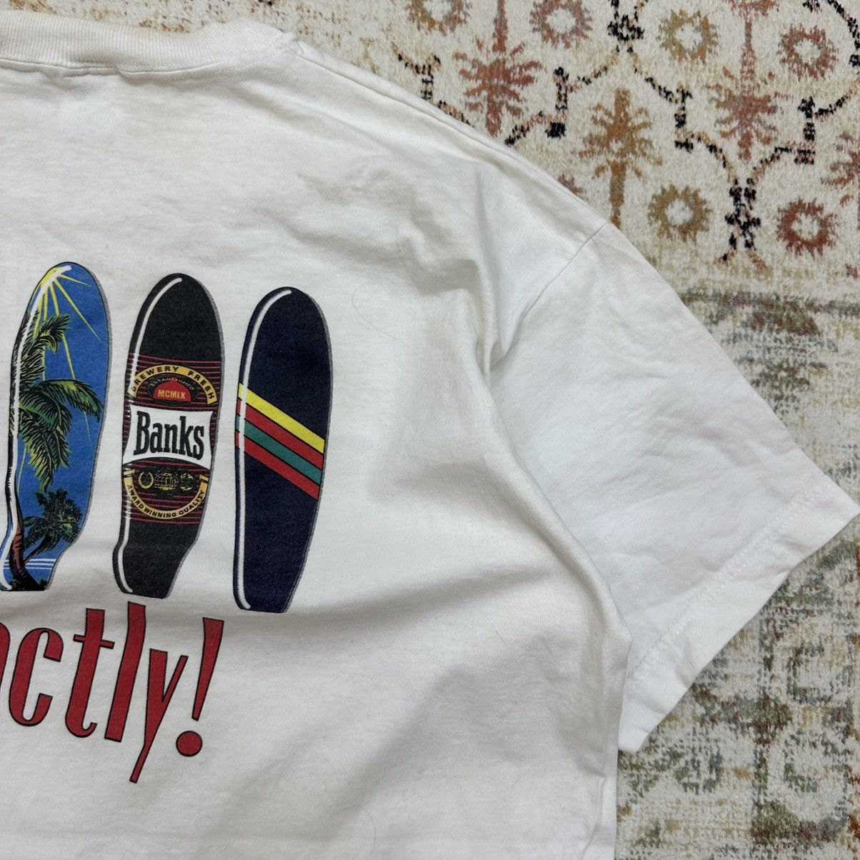 Vintage Vintage Banks Beer Barbados Adult T-shirts Big Logo 00s Size US L / EU 52-54 / 3 - 3 Thumbnail