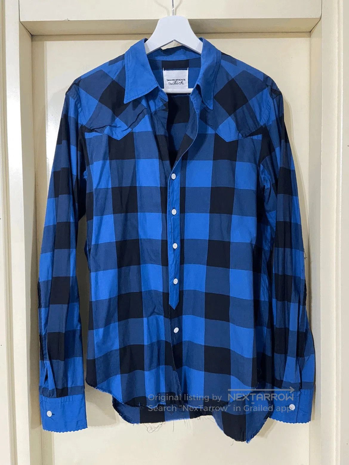 Takahiromiyashita The Soloist. Sz 48 Takahiromiyashita the Soloist 14SS Plaid Shirt. Size US M / EU 48-50 / 2 - 1 Thumbnail
