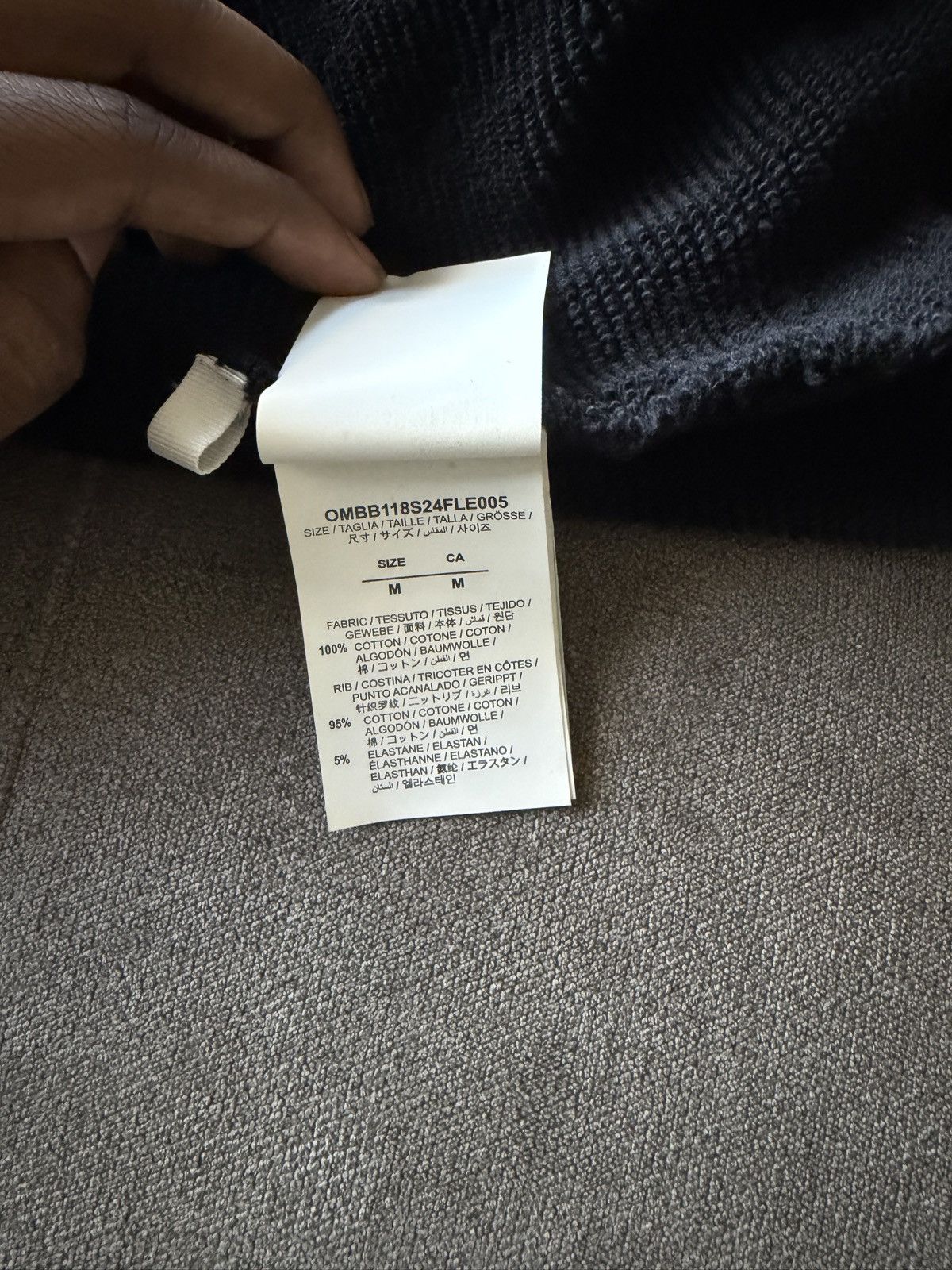 Off-White Off-White - Printed Cotton-Jersey Hoodie - Black Size US S / EU 44-46 / 1 - 13 Thumbnail
