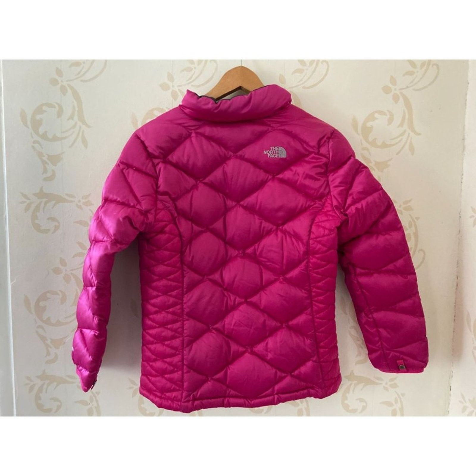 The North Face Girls 18 The North Face 550 Goose PInk Down Puffer Jacket Size XXL / US 16-18 / IT 52-54 - 5 Thumbnail