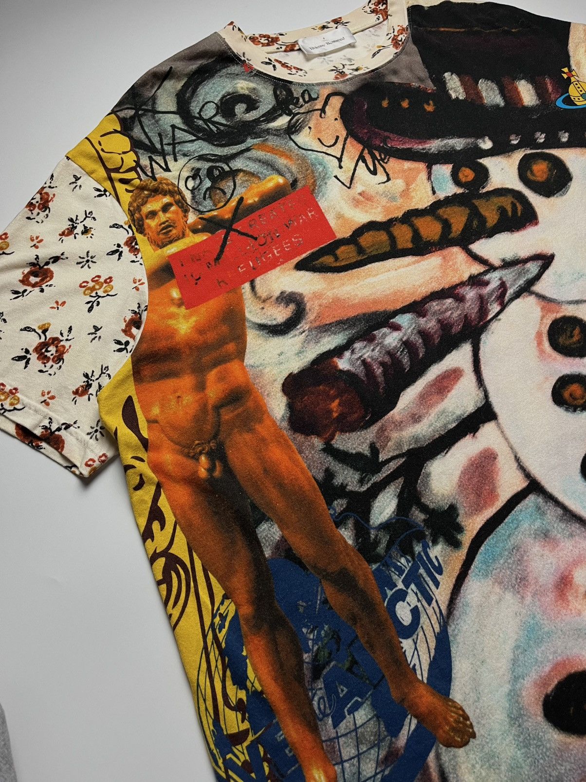 Vivienne Westwood Vivienne Westwood Snowman Graphic T-Shirt Size US L / EU 52-54 / 3 - 10 Thumbnail