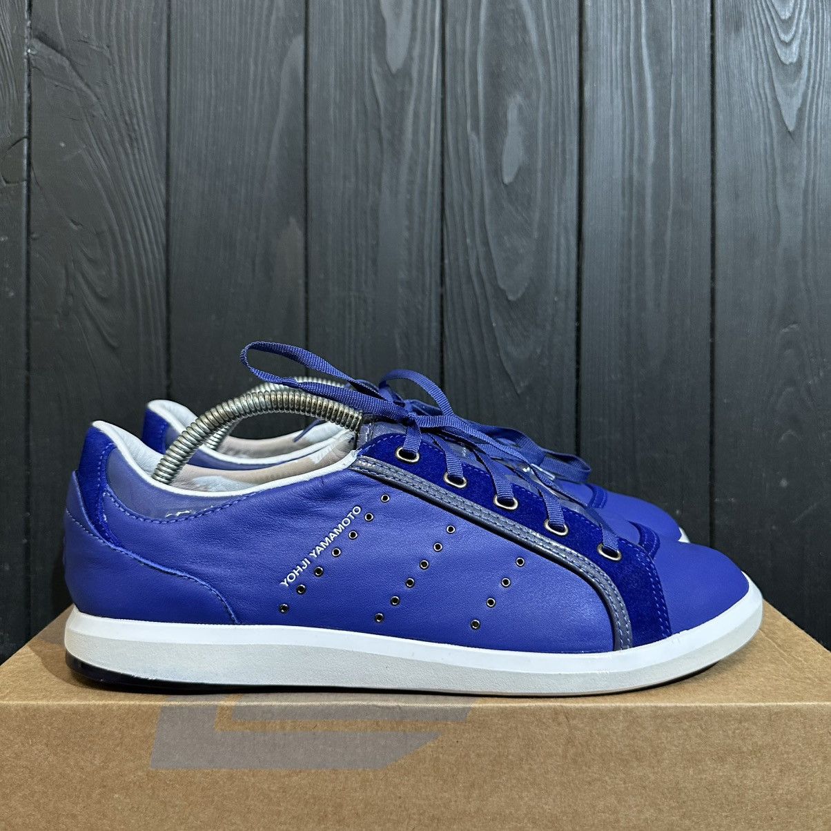 Adidas Adidas Y3 Yojhi Yamamoto Leather Sneakers 9US 41.5EU 26 cm Size US 9 / IT 39 - 1 Thumbnail